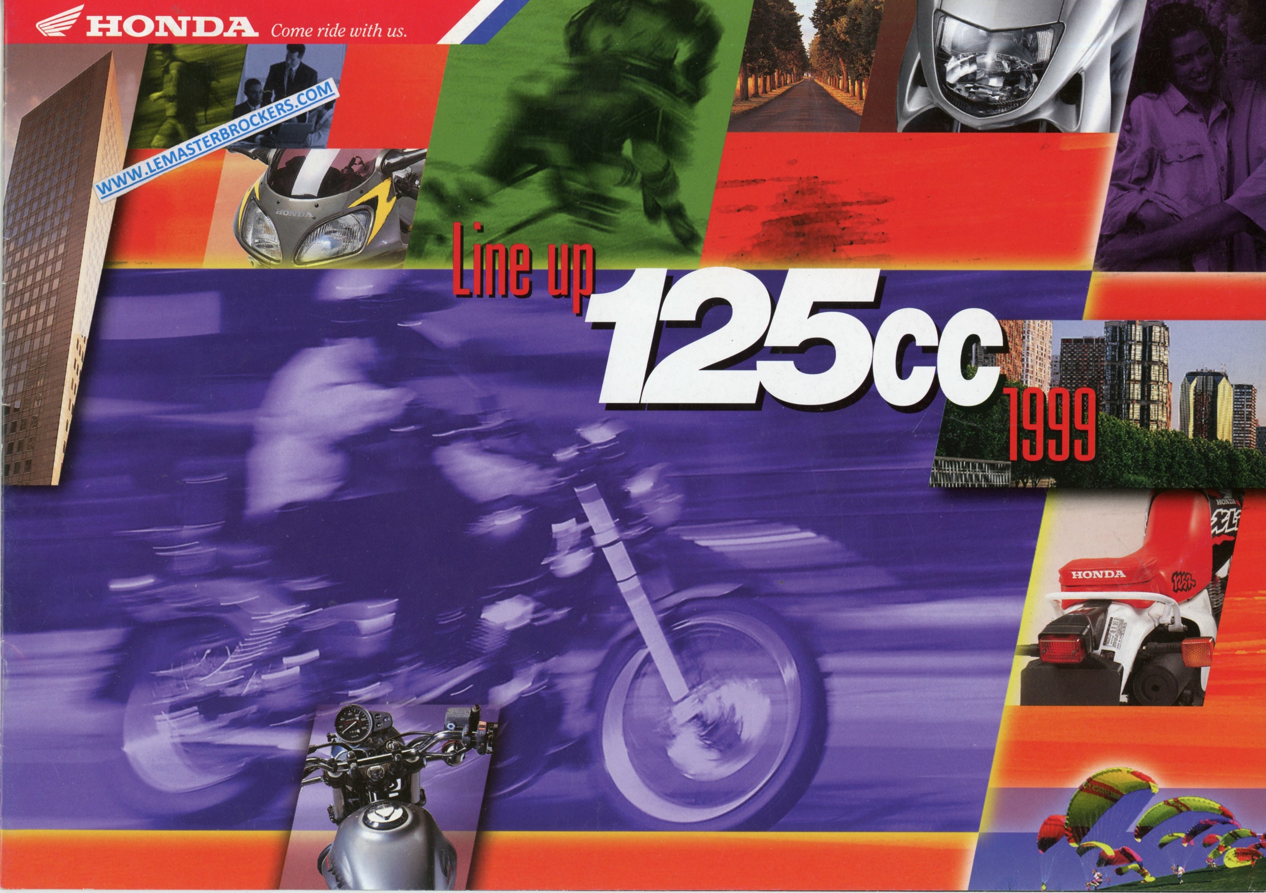 BROCHURE-MOTO-HONDA-125-VT-CA-CM-XLR-CLR-FES-PANTHEON-LEMASTERBROCKERS
