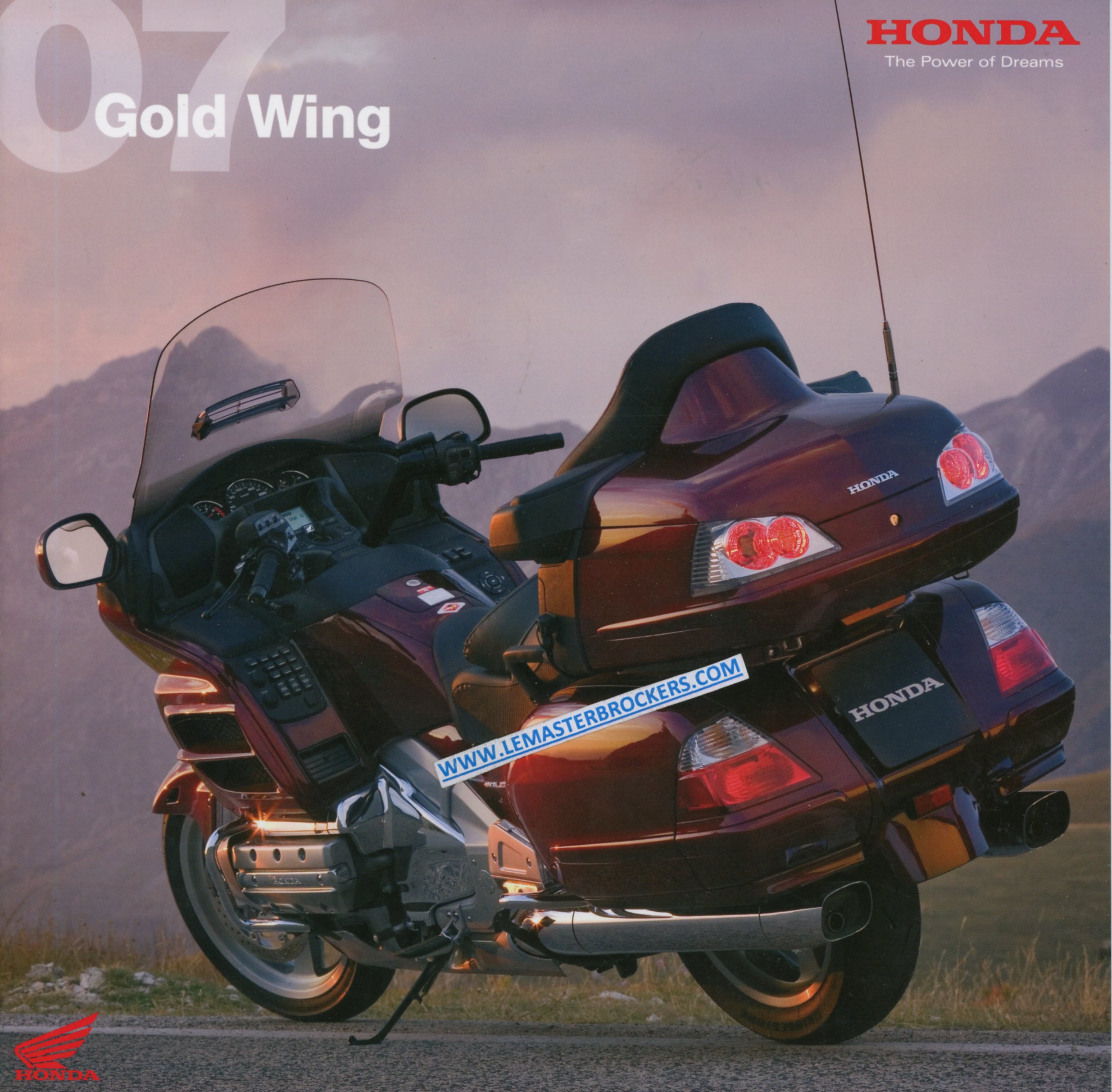 BROCHURE-MOTO-HONDA-GOLDWING-2007-LEMASTERBROCKERS