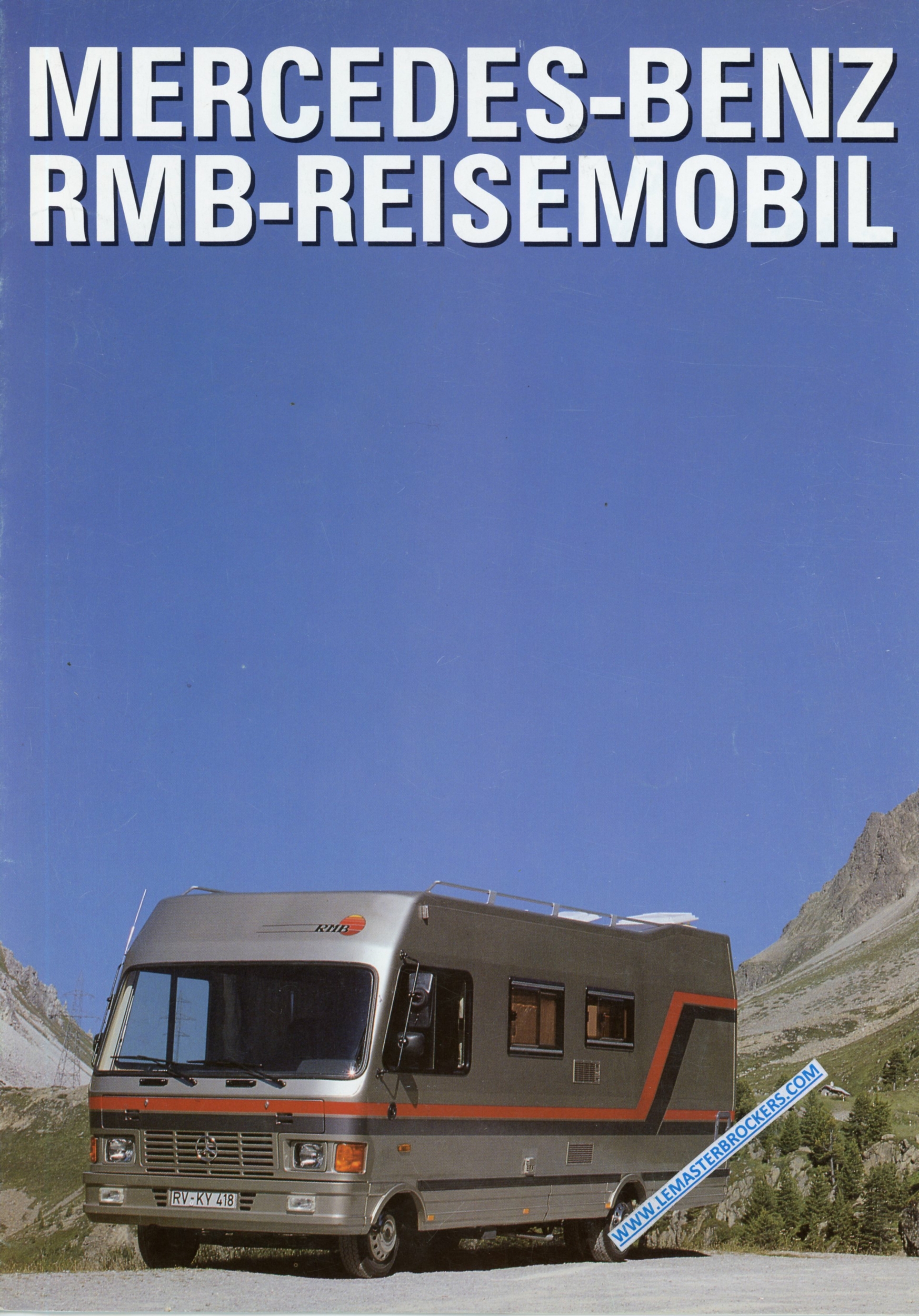 MERCEDES-BENZ RMB REISMOBILE 1991