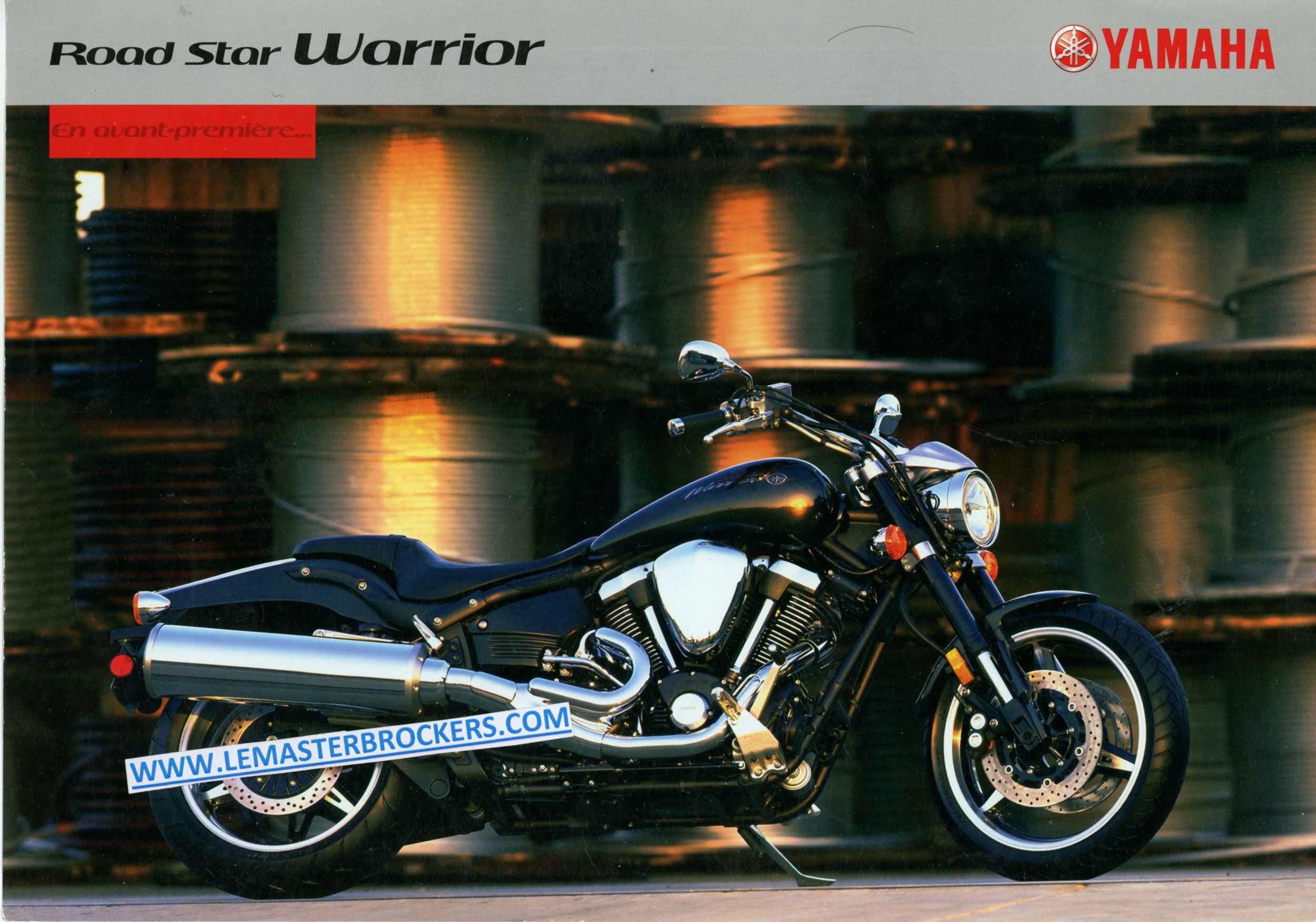 PROSPECTUS MOTO YAMAHA ROAD STAR WARRIOR 2003-LEMASTERBROCKERS