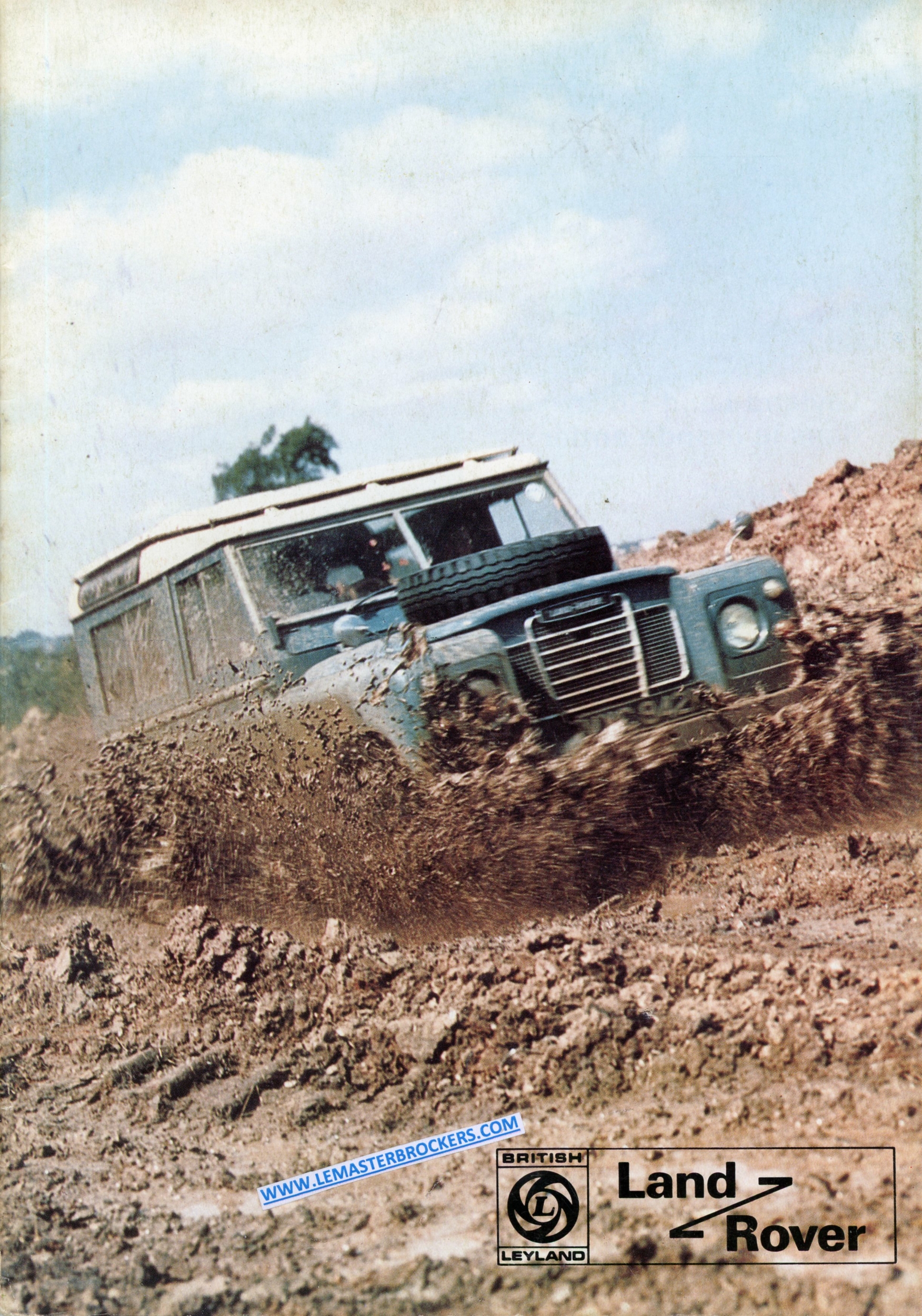 BROCHURE LAND ROVER 88 109 STATION WAGON DEFENDER-LEMASTERBROCKERS