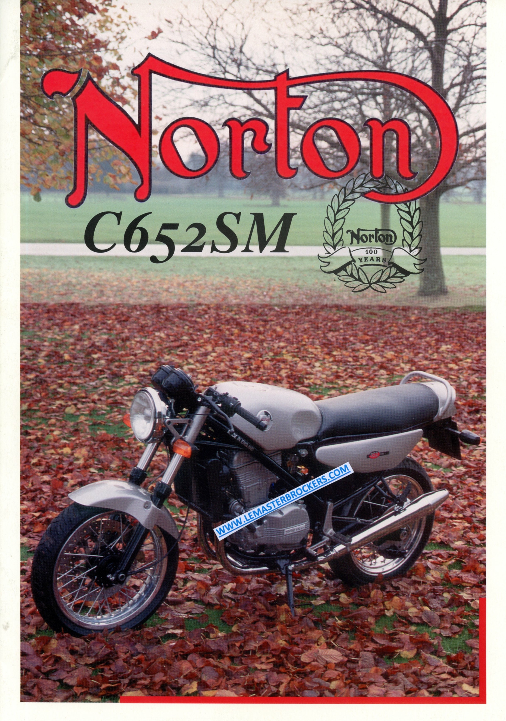 BROCHURE-MOTO-NORTON-C652M-C652--LEMASTERBROCKERS-BROCHURE-MOTORCYCLES