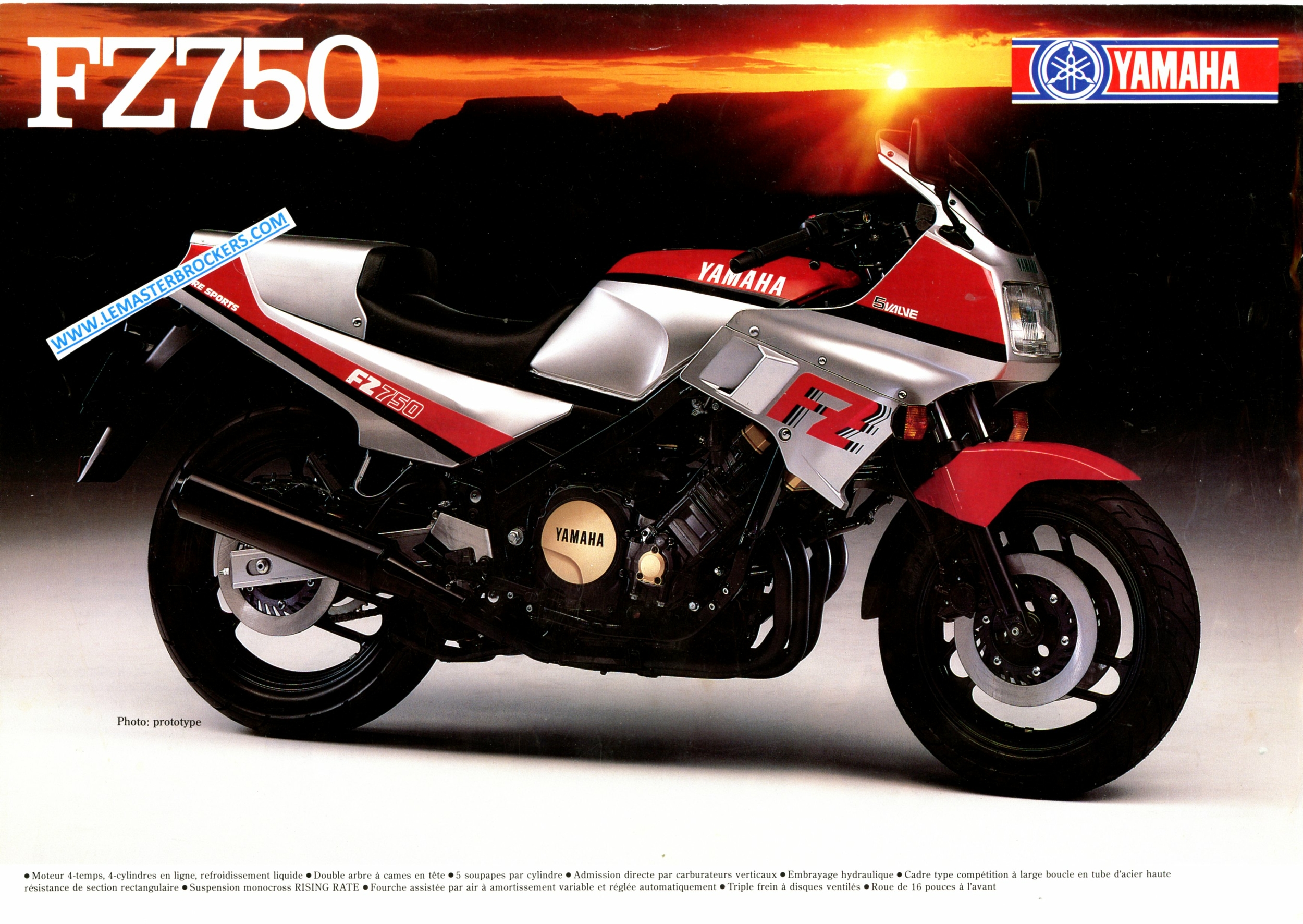 BROCHURE-MOTO-YAMAHA-FZ-750-FZ750-1985-LEMASTERBROCKERS