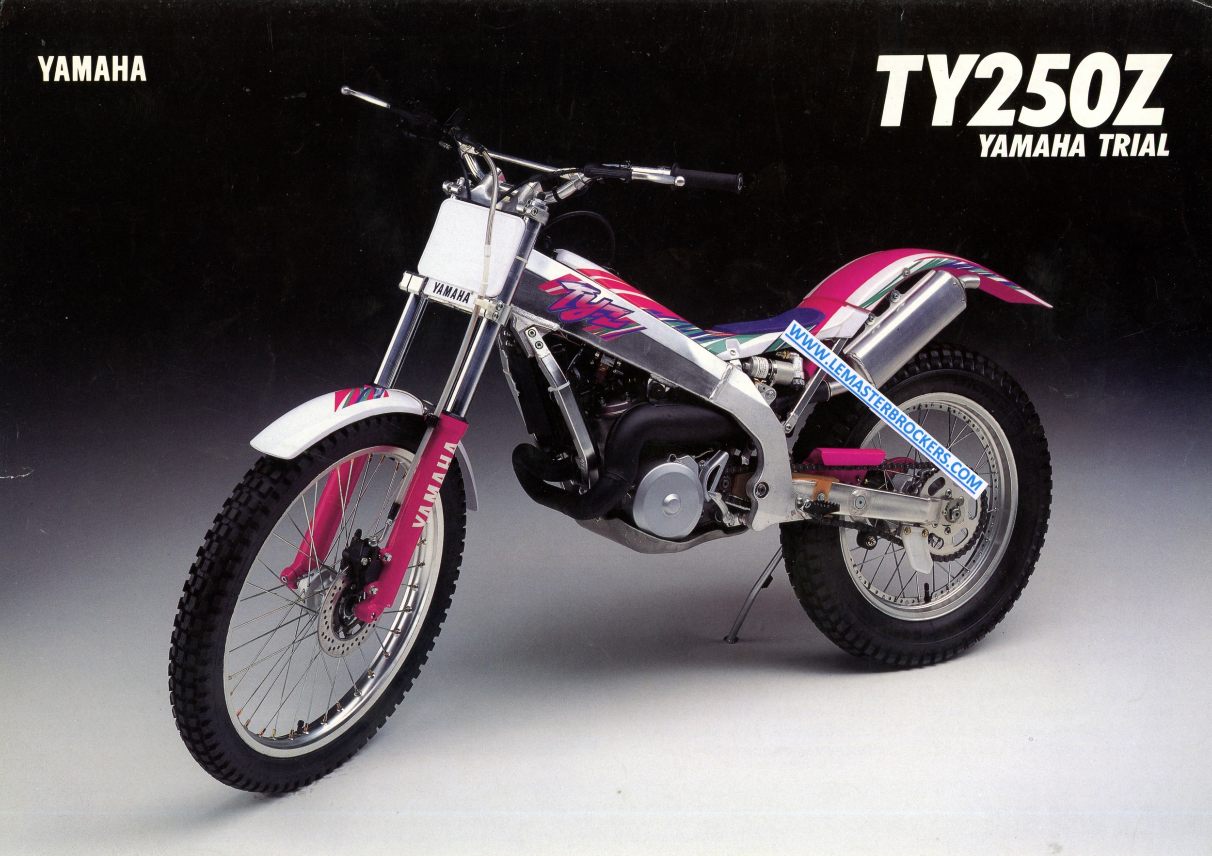 BROCHURE-MOTO-YAMAHA-TY-250-Z-TY250Z-LEMASTERBROCKERS-PROSPECTUS-MOTORCYCLES