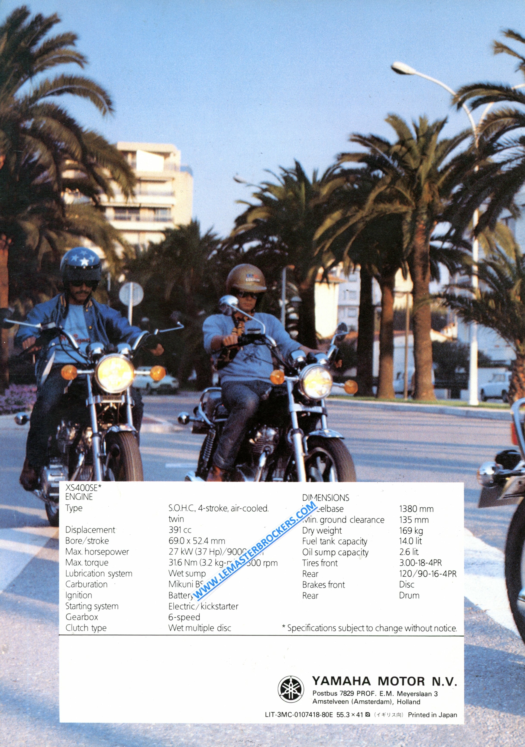 BROCHURE-MOTO-YAMAHA-XS-400-XS400-US-CUSTOM-1981-LEMASTERBROCKERS-MOTORCYCLES