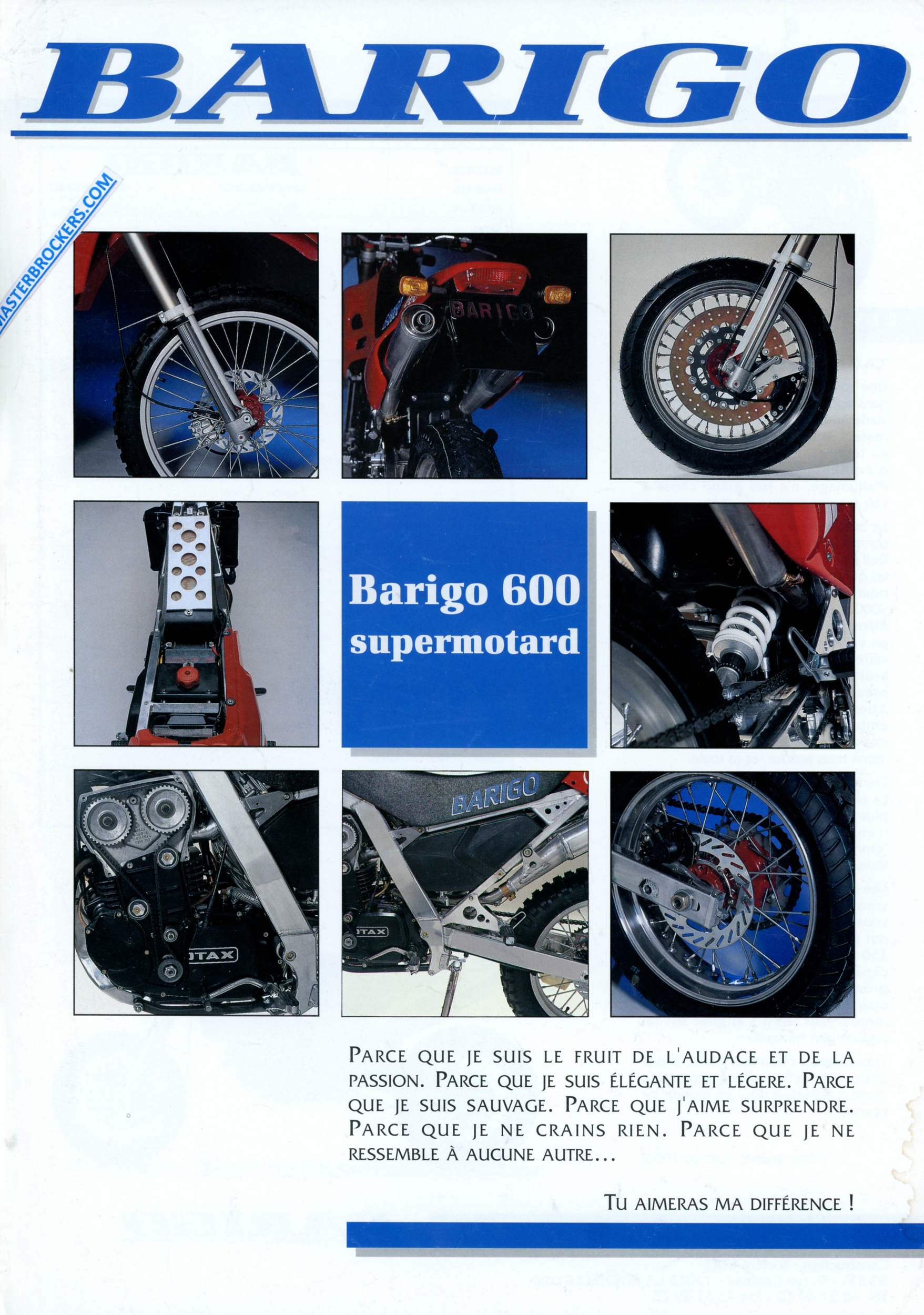 PROSPECTUS MOTO BARIGO 600 SUPERMOTARD-LEMASTERBROCKERS