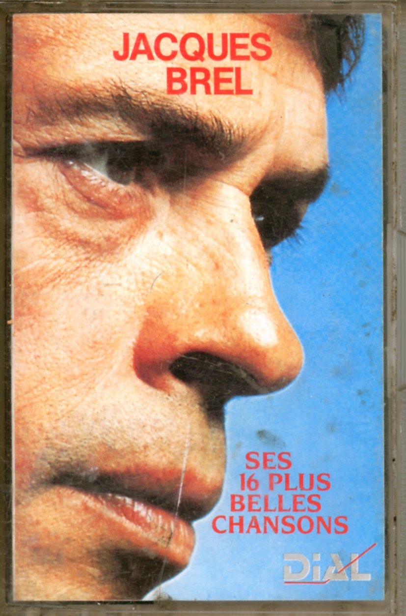 JACQUES BREL - CASSETTE AUDIO ORIGINAL