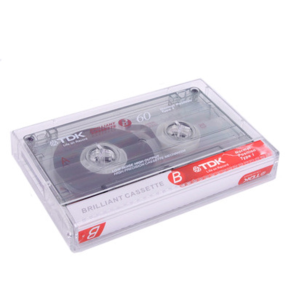 Cassette-audio-60Minutes-TDK-lemasterbrockers