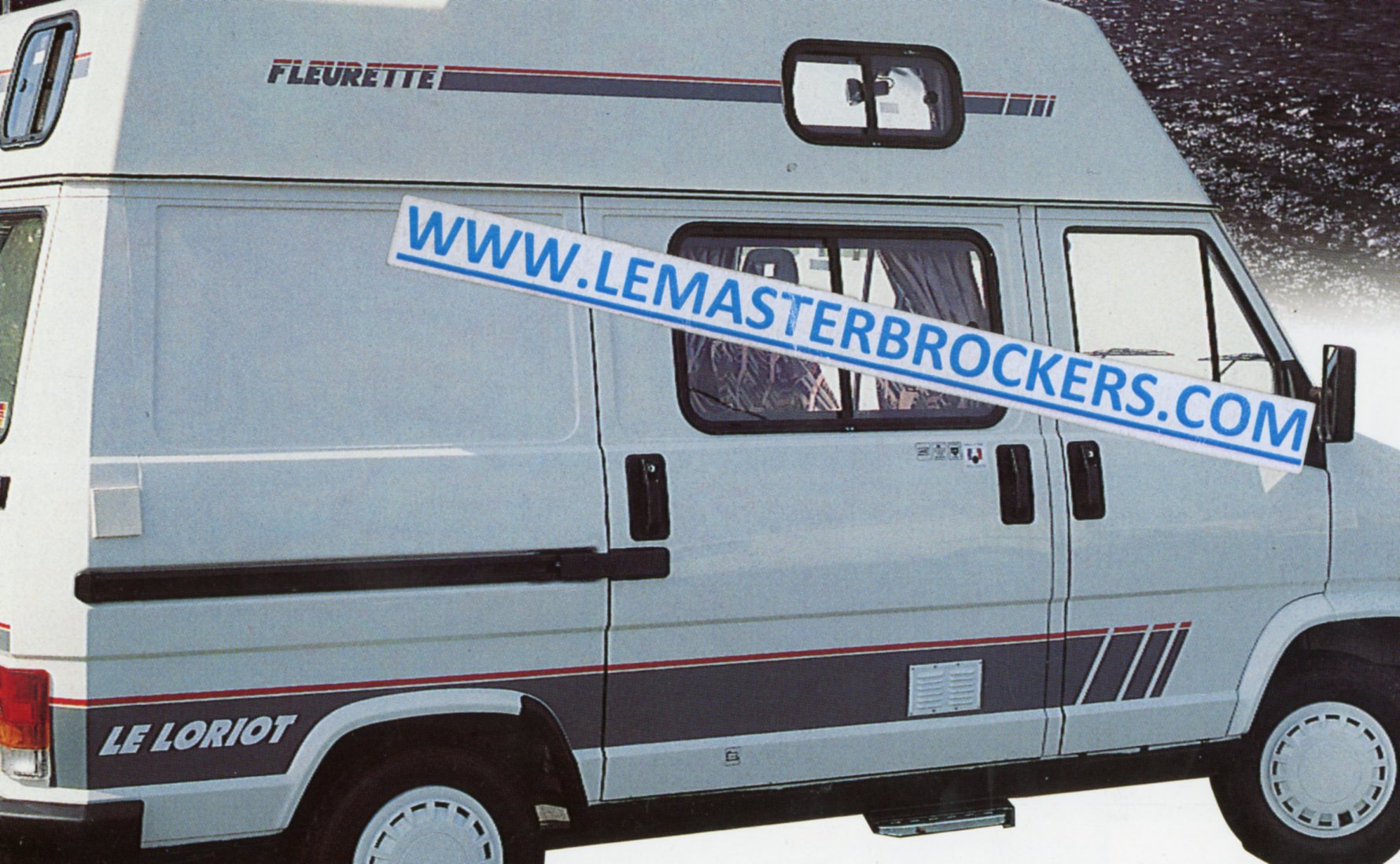 FLEURETTE-le-loriot-J5-1994-BROCHURE-CAMPING-CAR-vanlemasterbrockers