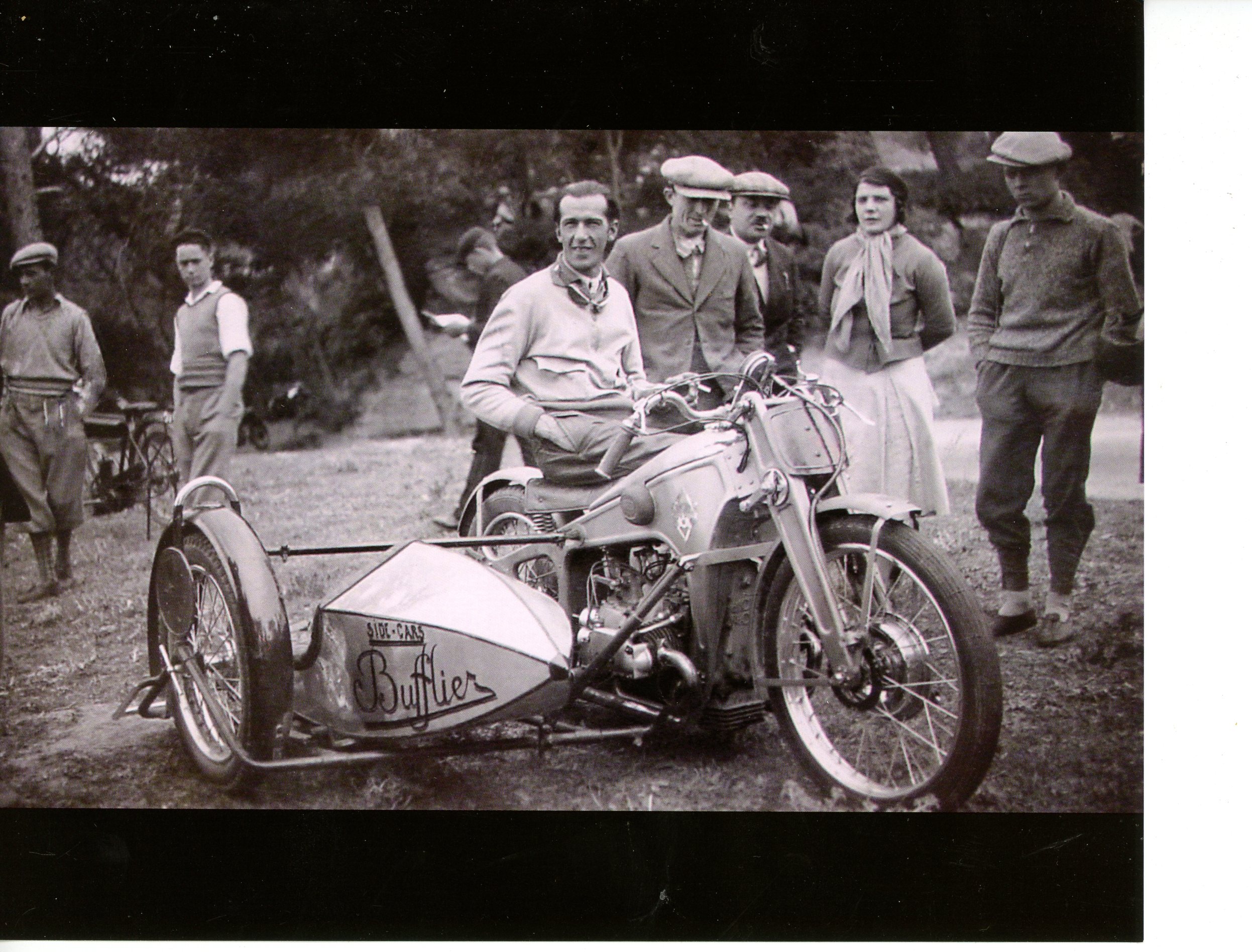FICHE MOTO GNOME ET RHÔNE 500 CV2 - SIDE CAR BUFFLIER 1935