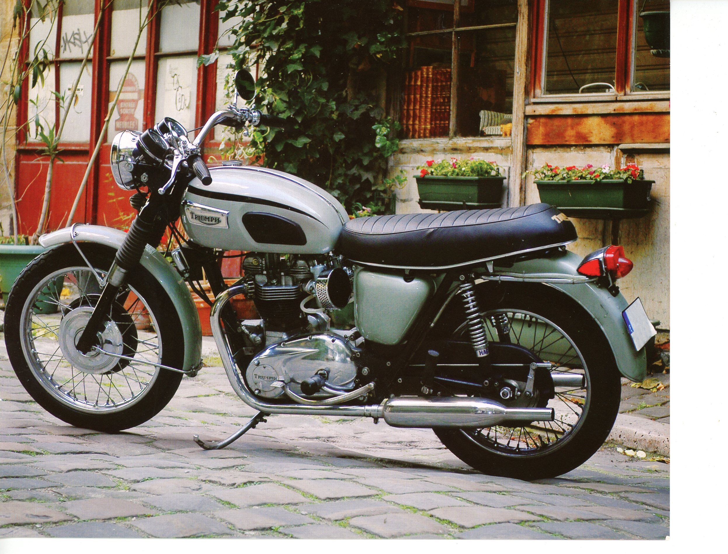 LEMASTERBROCKERS-FICHE MOTO TRIUMPH T120 1959 BONNEVILLE T 120