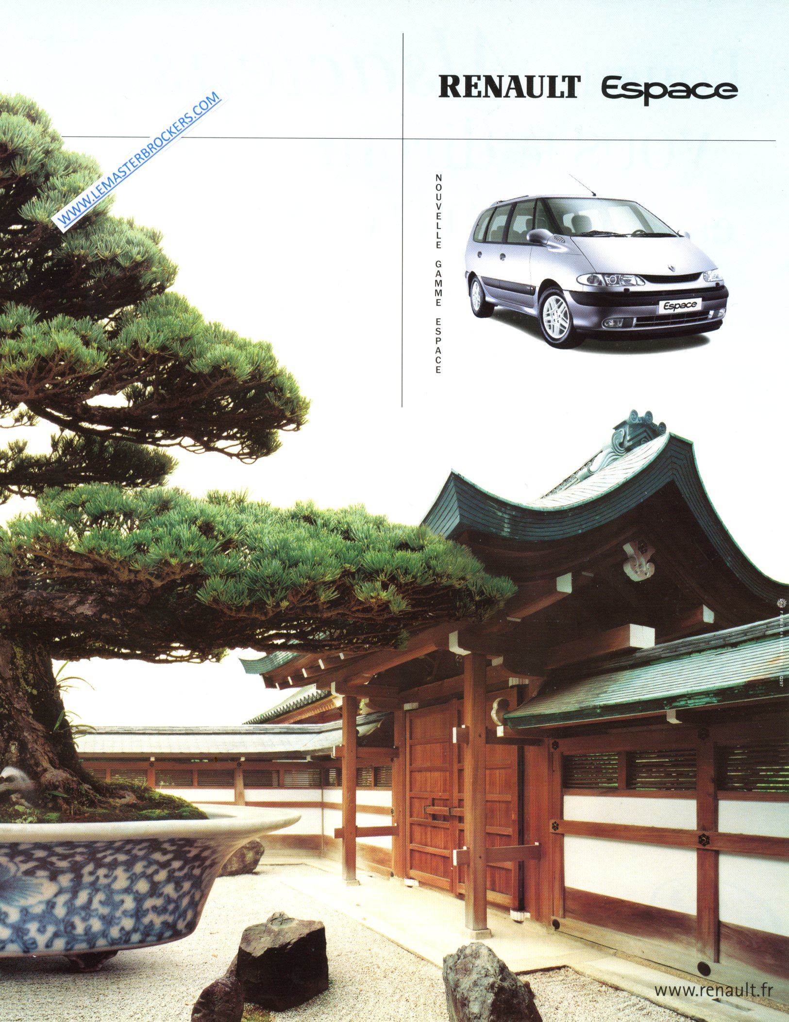 PUBLICITÉ ADVERTISING 2000 RENAULT ESPACE LEMASTERBROCKERS