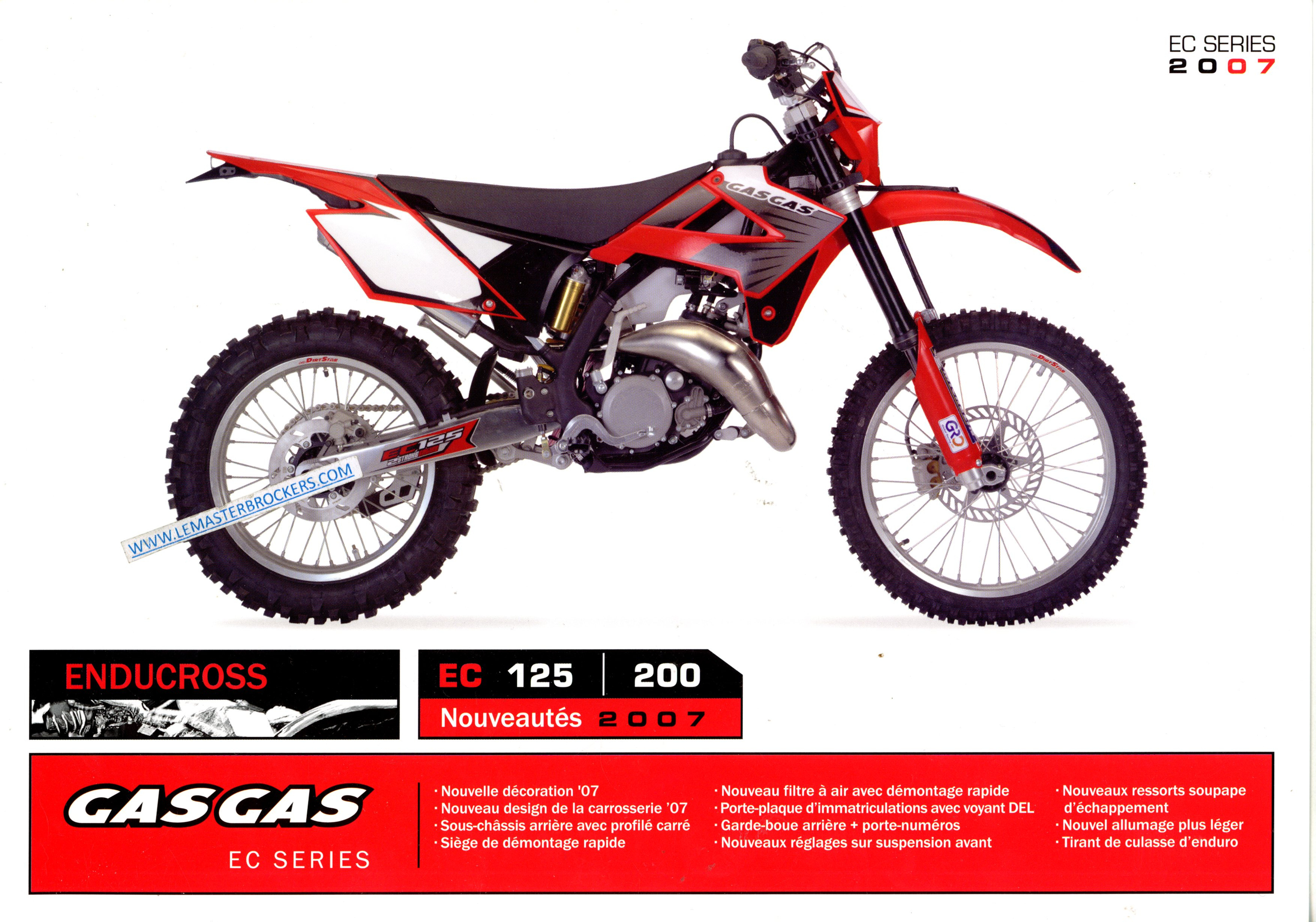 FICHE MOTO GASGAS EC 125 200