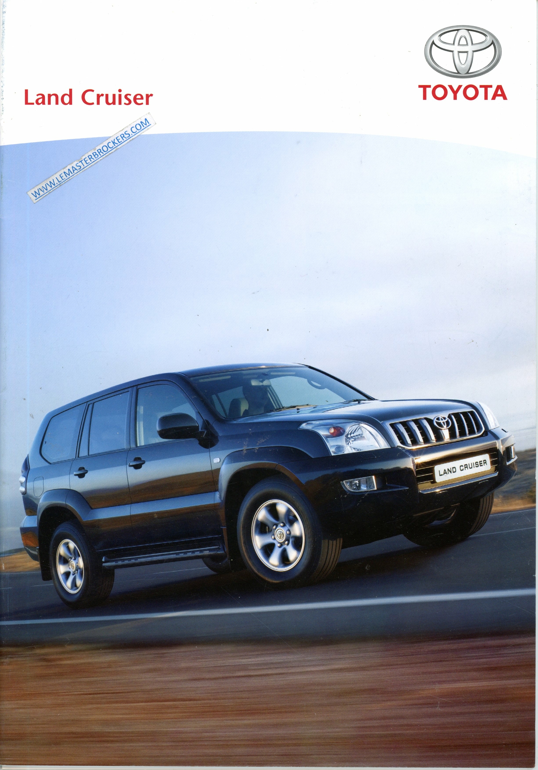 BROCHURE TOYOTA LAND CRUISER 173 D-4D TURBO DIESEL 2007