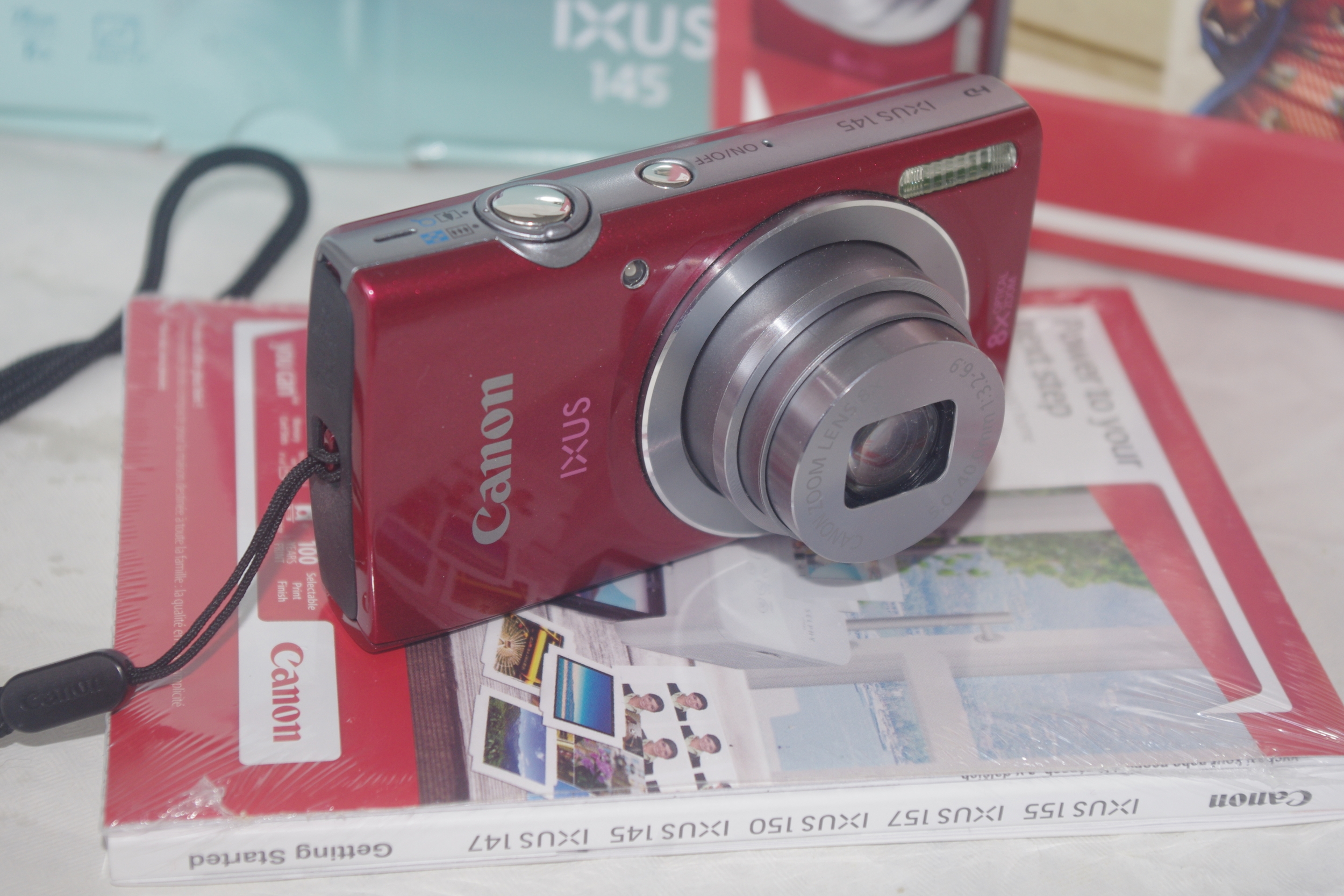 CANON IXUS 145 ROUGE