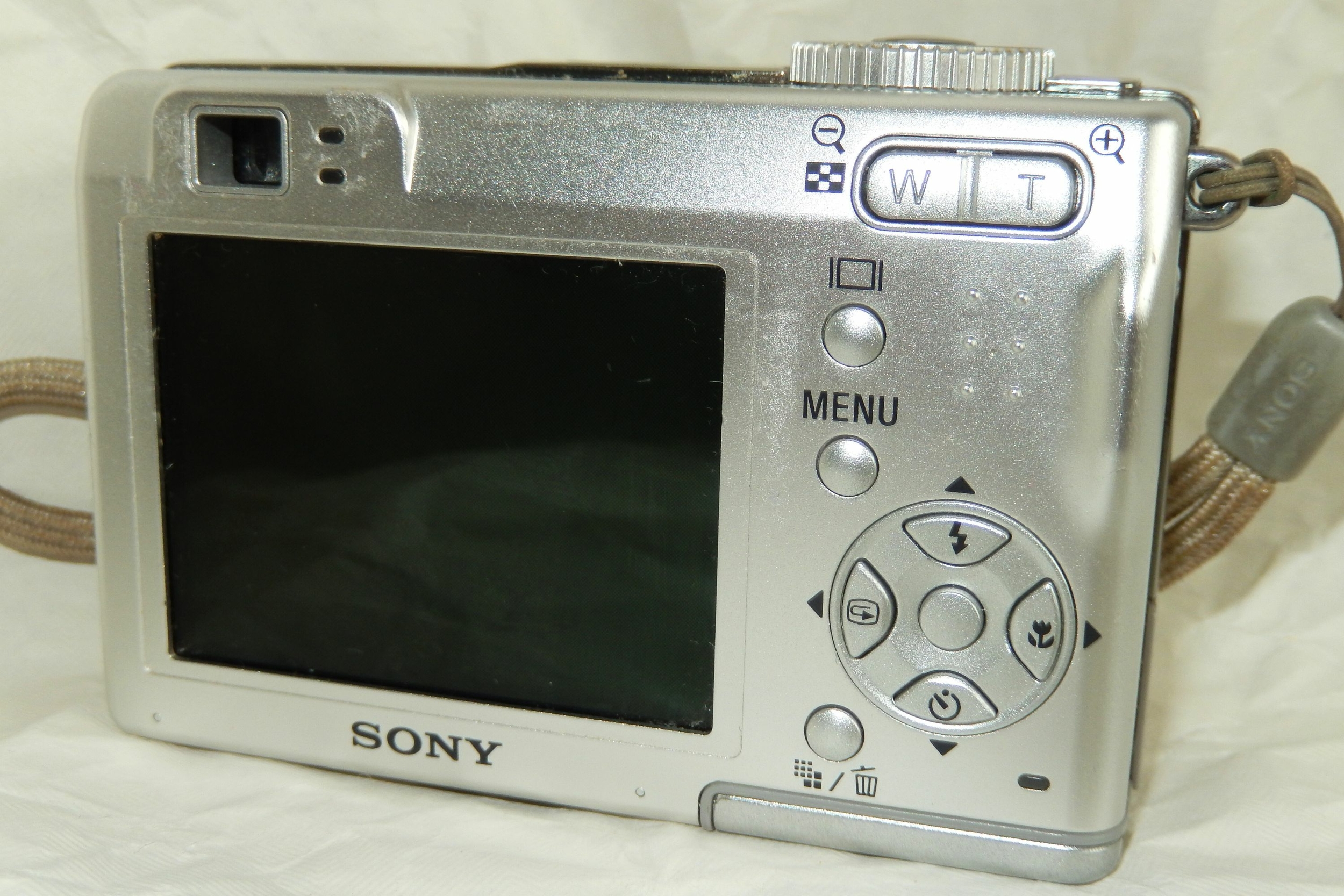 SONY CYBER-SHOT DSC-W7 appareil photo numérique vintage