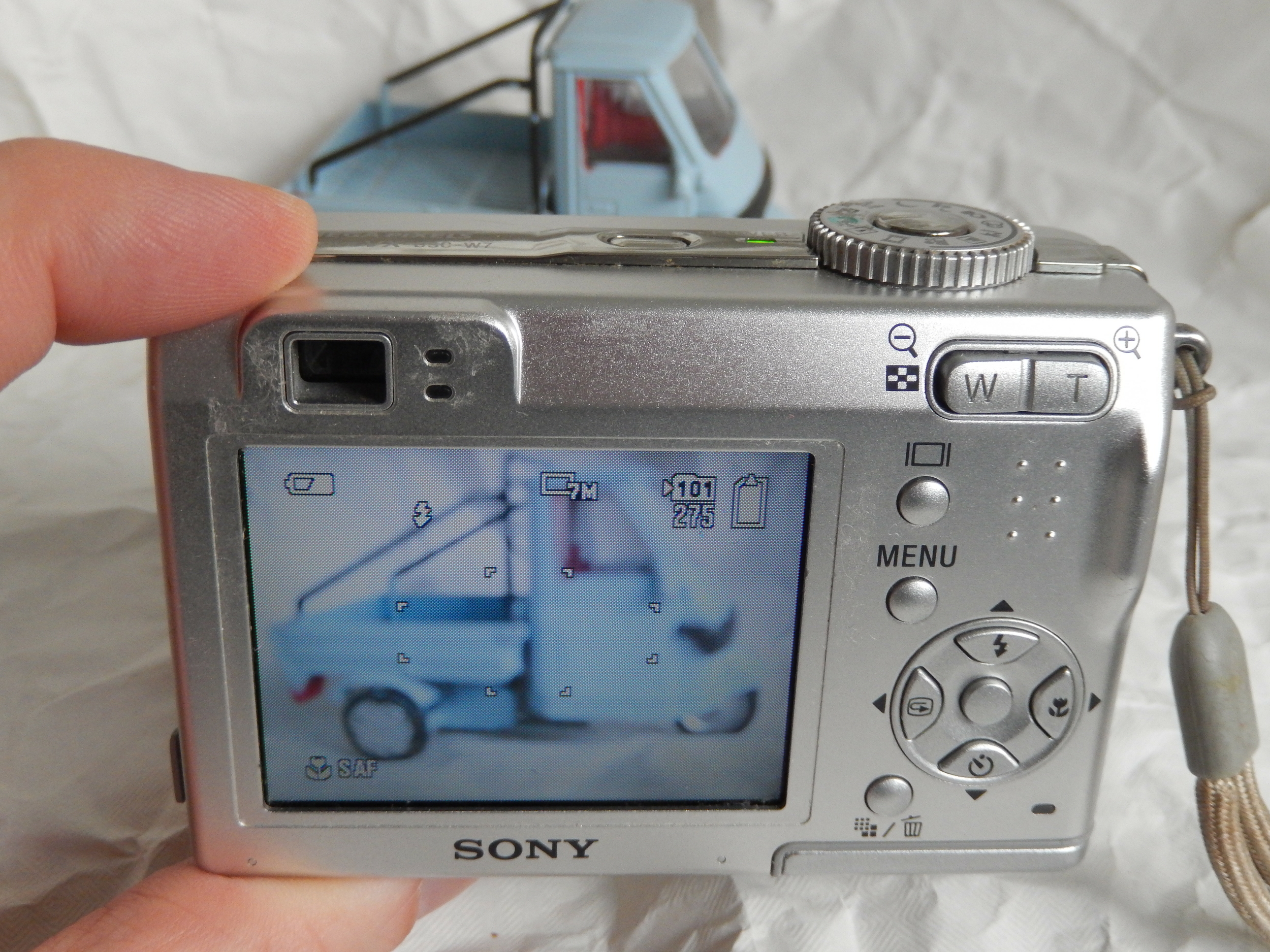 SONY CYBERSHOT DSC-W7