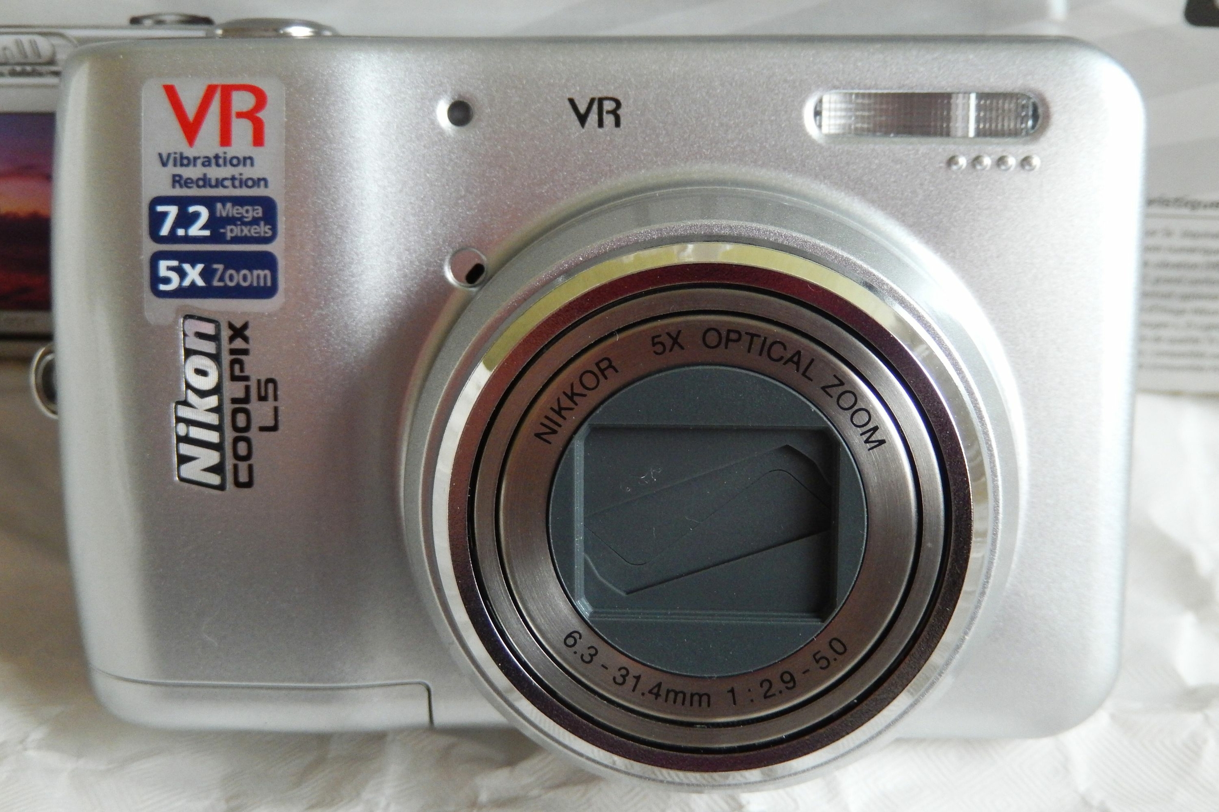 Optical Zoom Nikon L5 NIKON L5 COOLPIX 7MP APPAREIL PHOTO