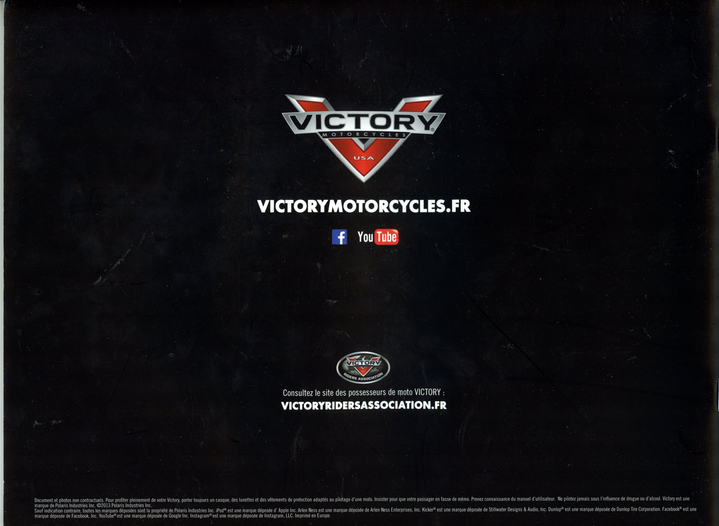 CATALOGUE MOTO VICTORY 2014