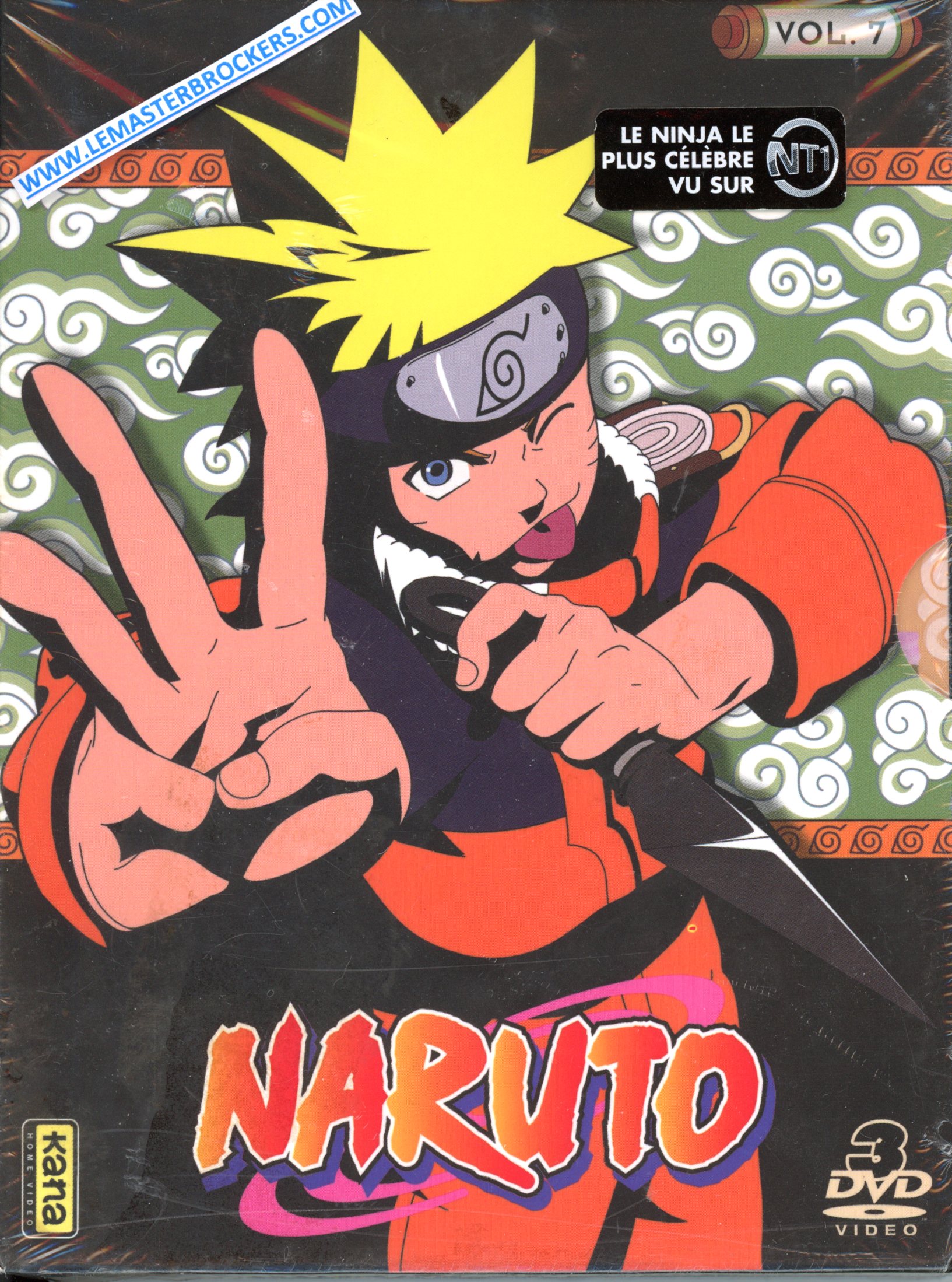 DVD NARUTO VOLUME 7