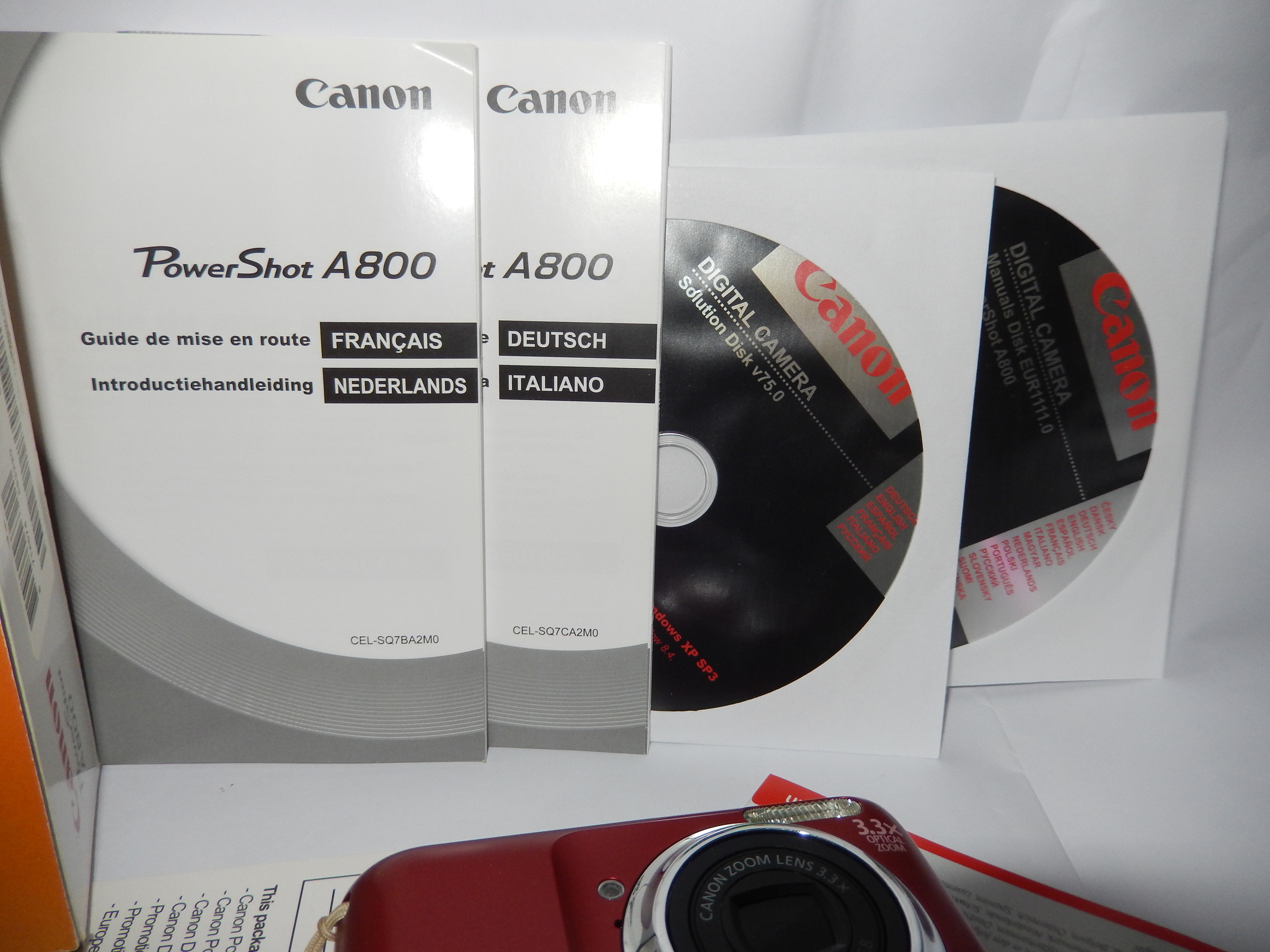 DIGITAL CAMERA CANON POWERSHOT A800