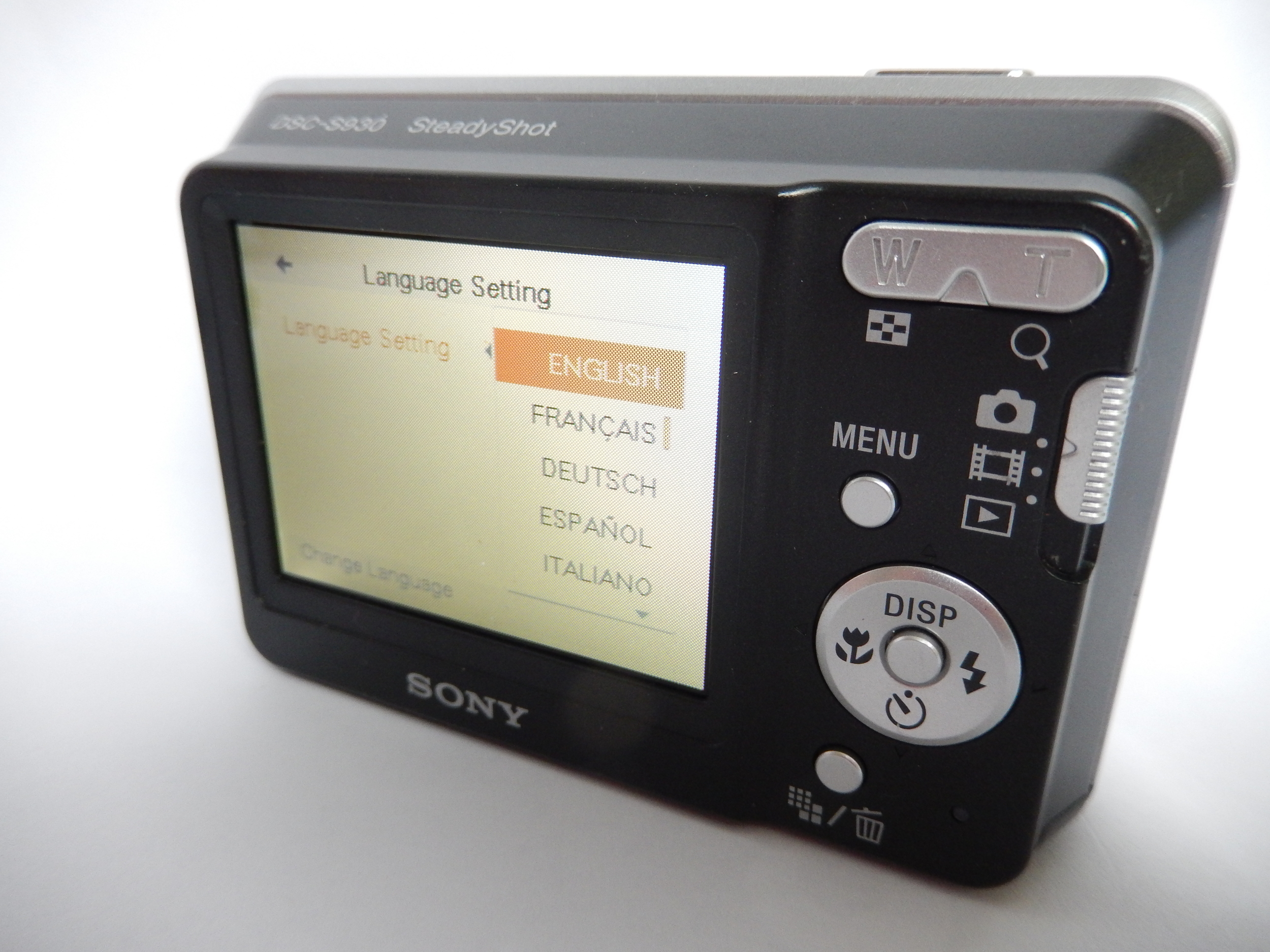 Sony Cyber shot DSCS930
