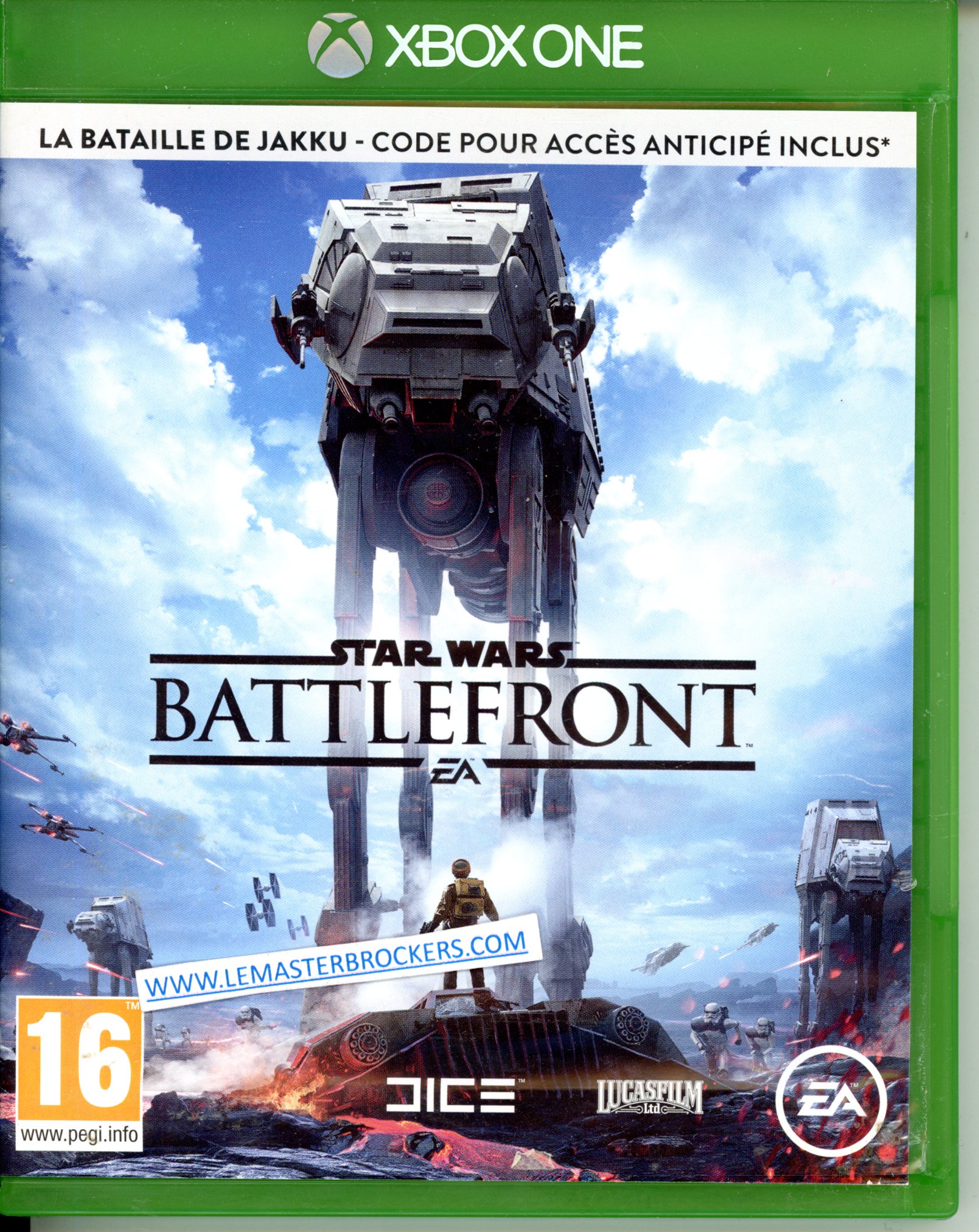 STAR WARS BATTLEFRONT JEU SUR XBOX ONE