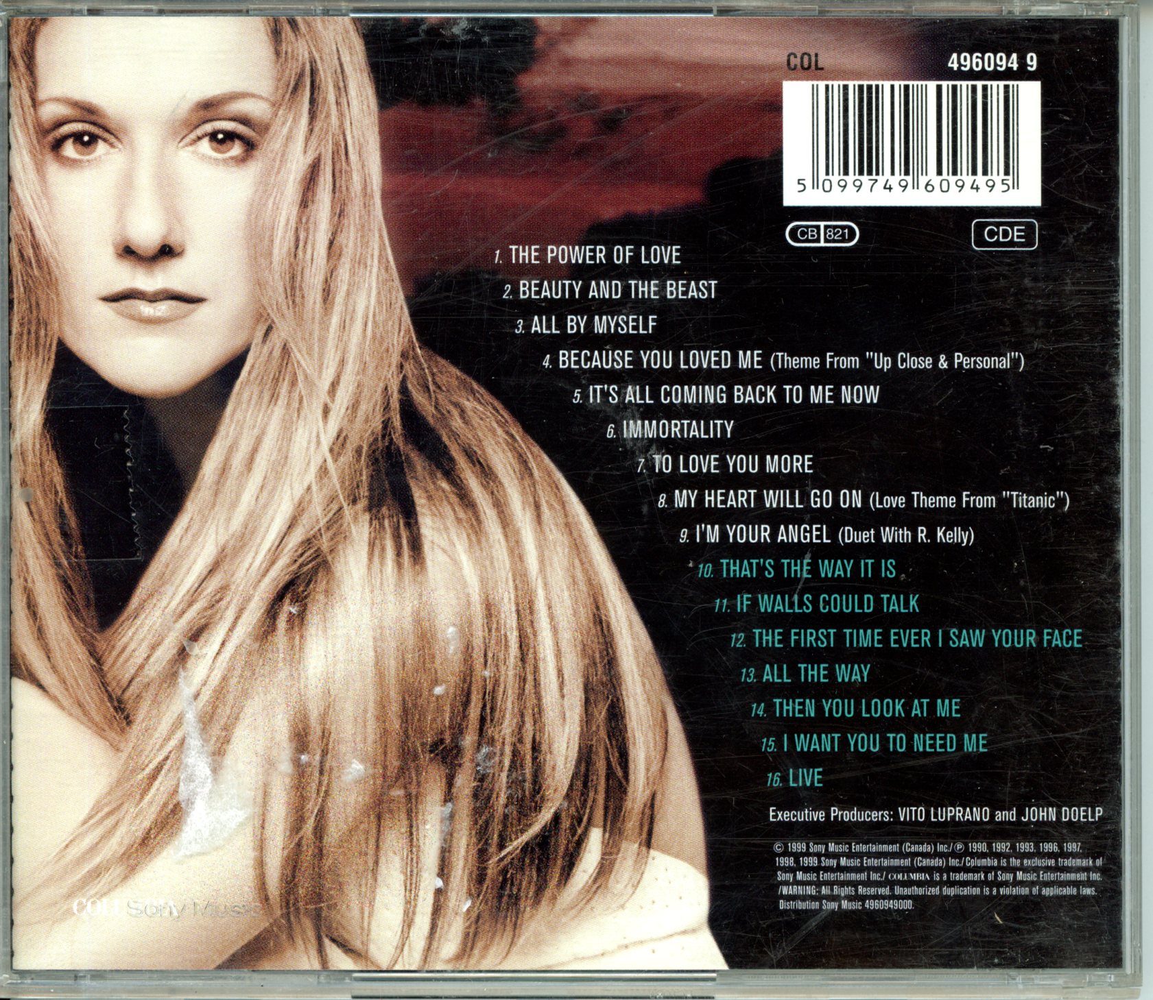 CÉLINE DION 5099749609495