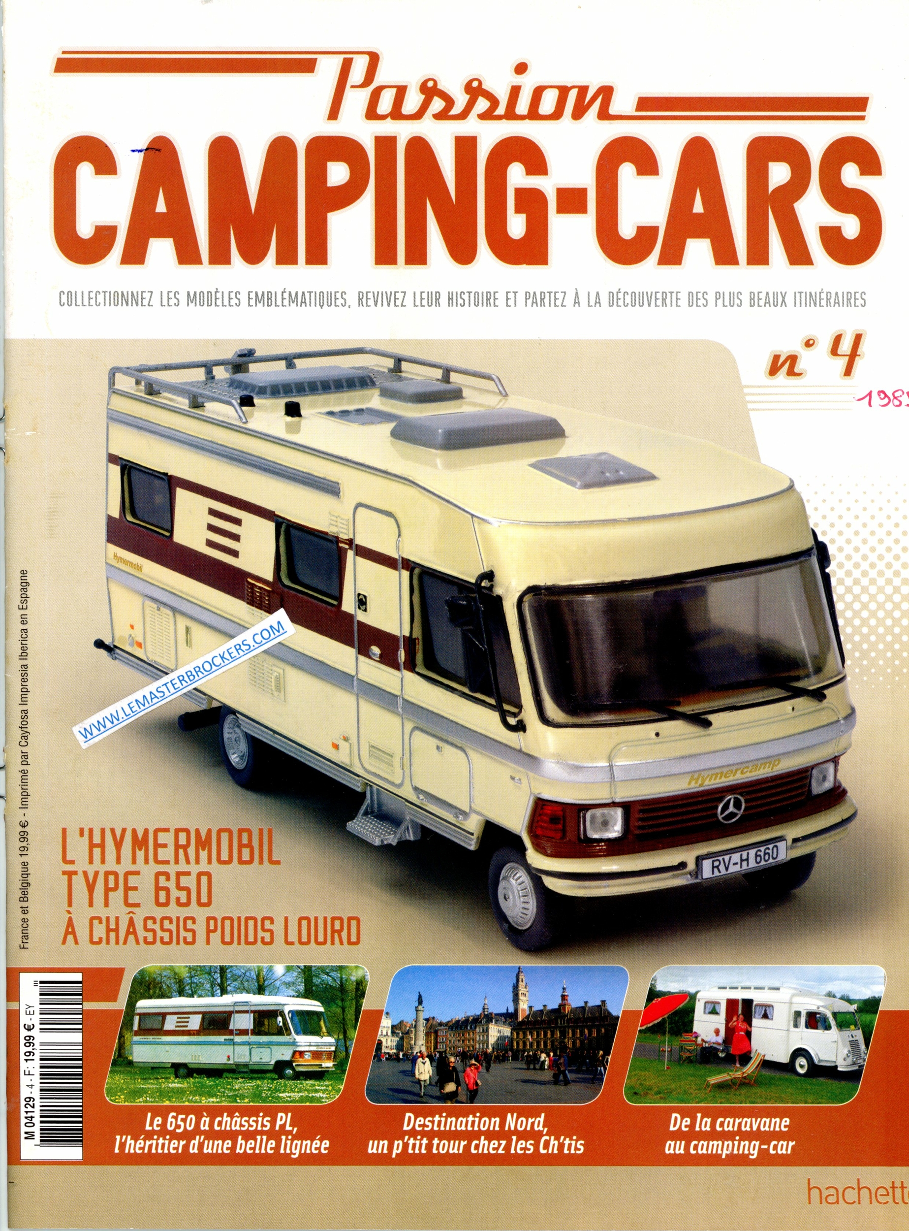 HYMERMOBIL 650 1985 PASSION CAMPING-CARS