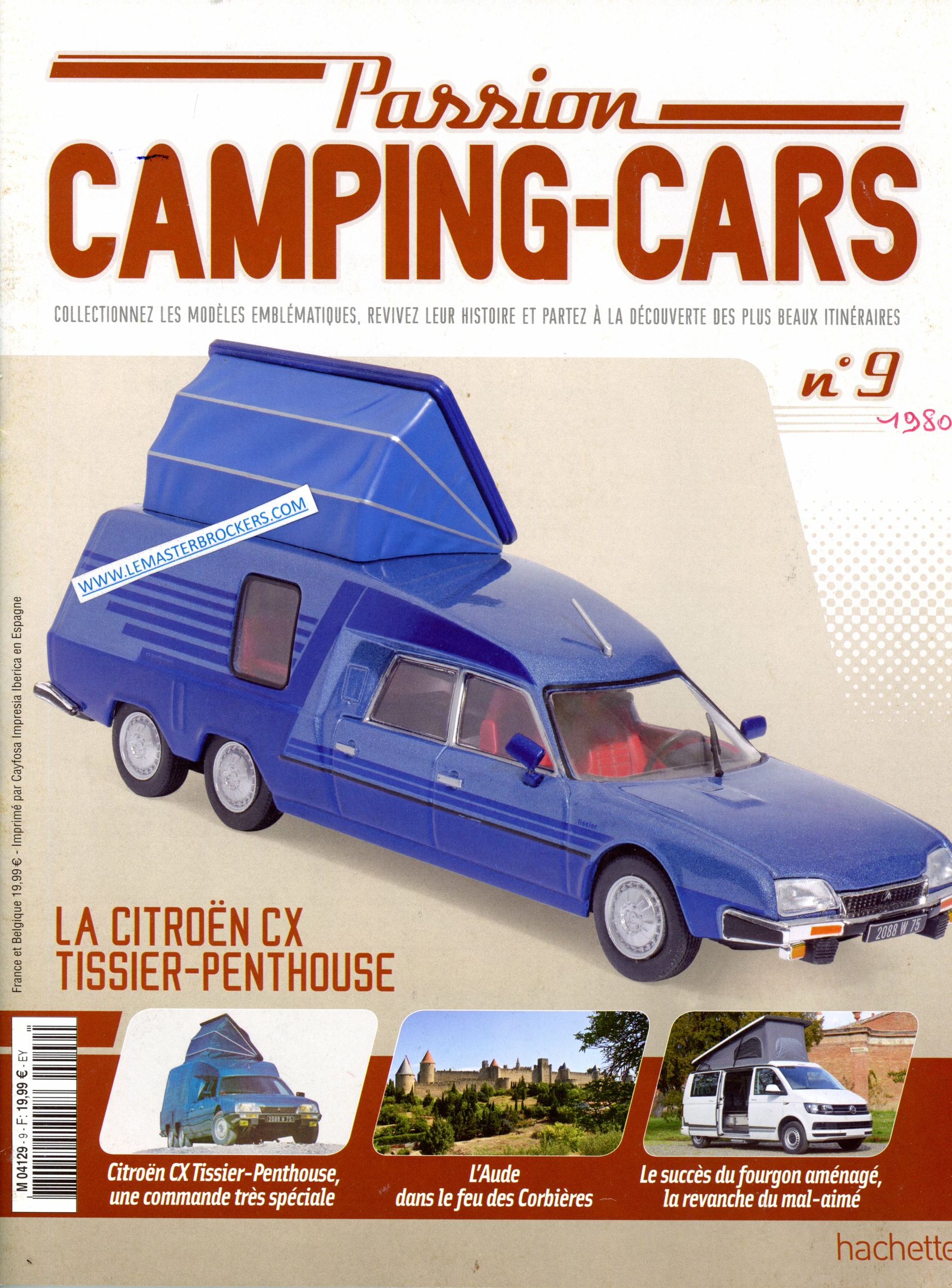 CITROEN CX TISSIER PENTHOUSE 1980 CAMPING-CAR VINTAGE