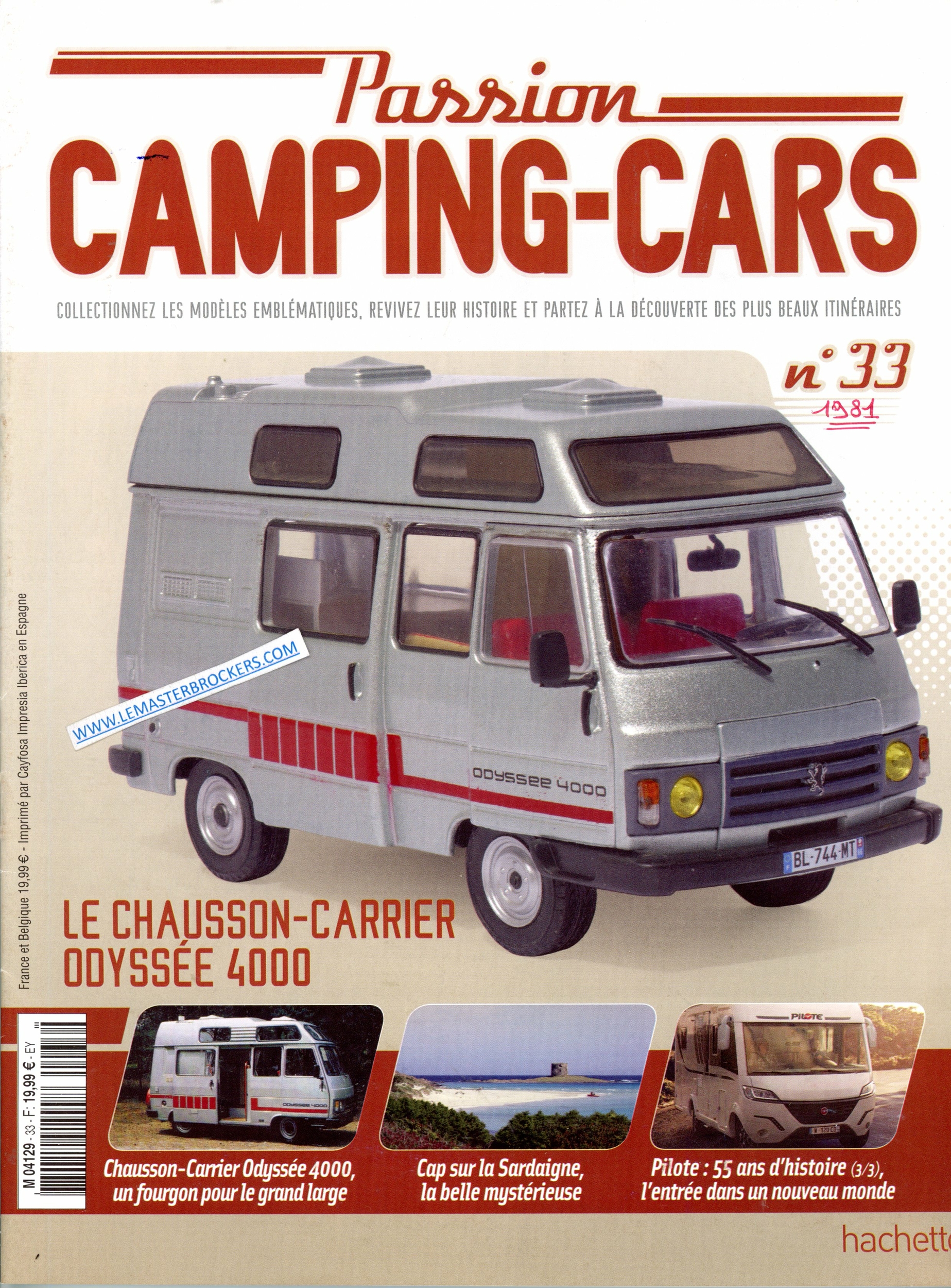 CHAUSSON CARRIER ODYSSEE 4000 ET ARTICLE PILOTE CAMPING-CARS