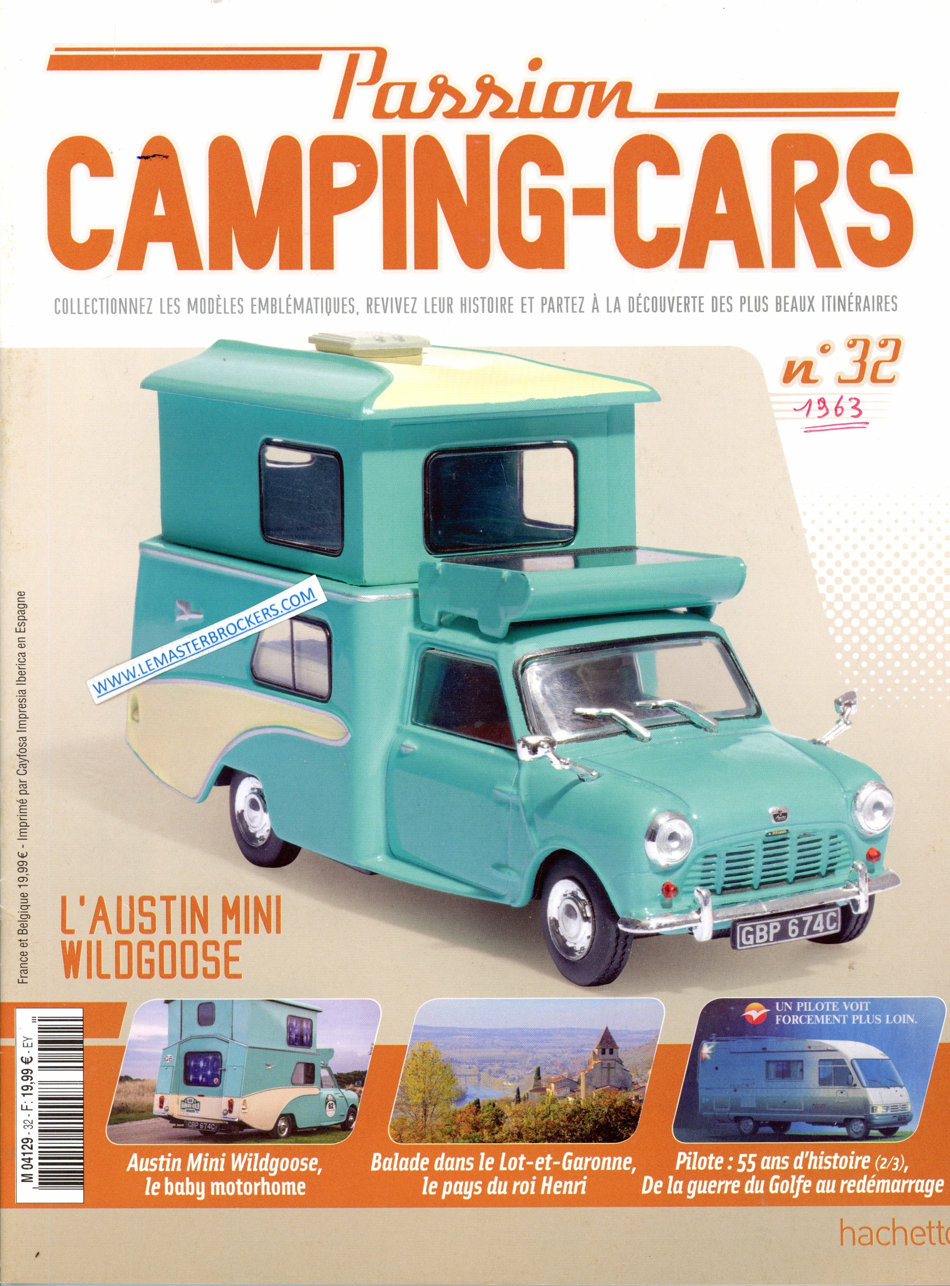 AUSTIN MINI WILDGOOSE ET ARTICLE PILOTE CAMPING-CAR