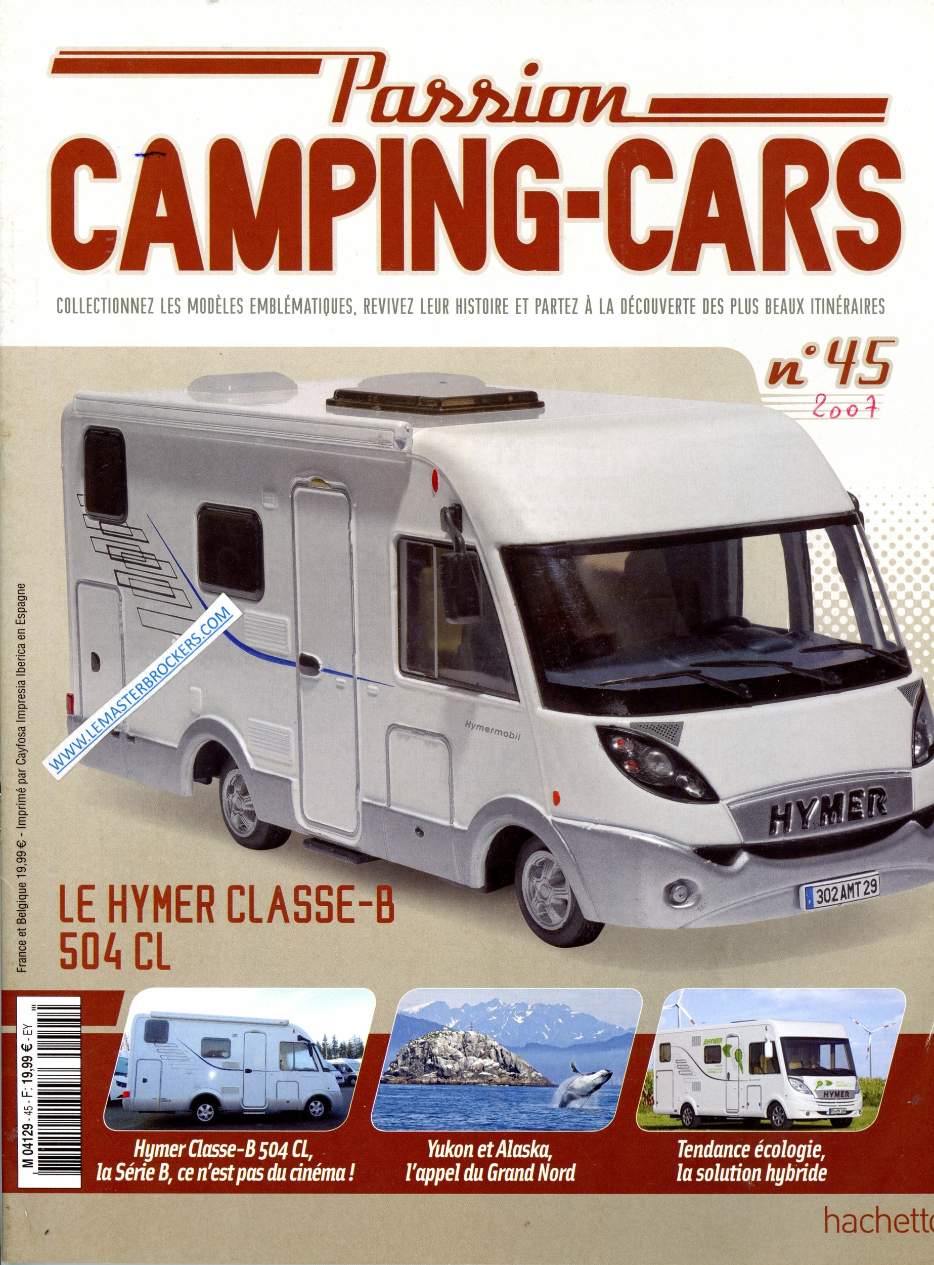 HYMER CLASSE B 504 CL PASSION CAMPING-CARS