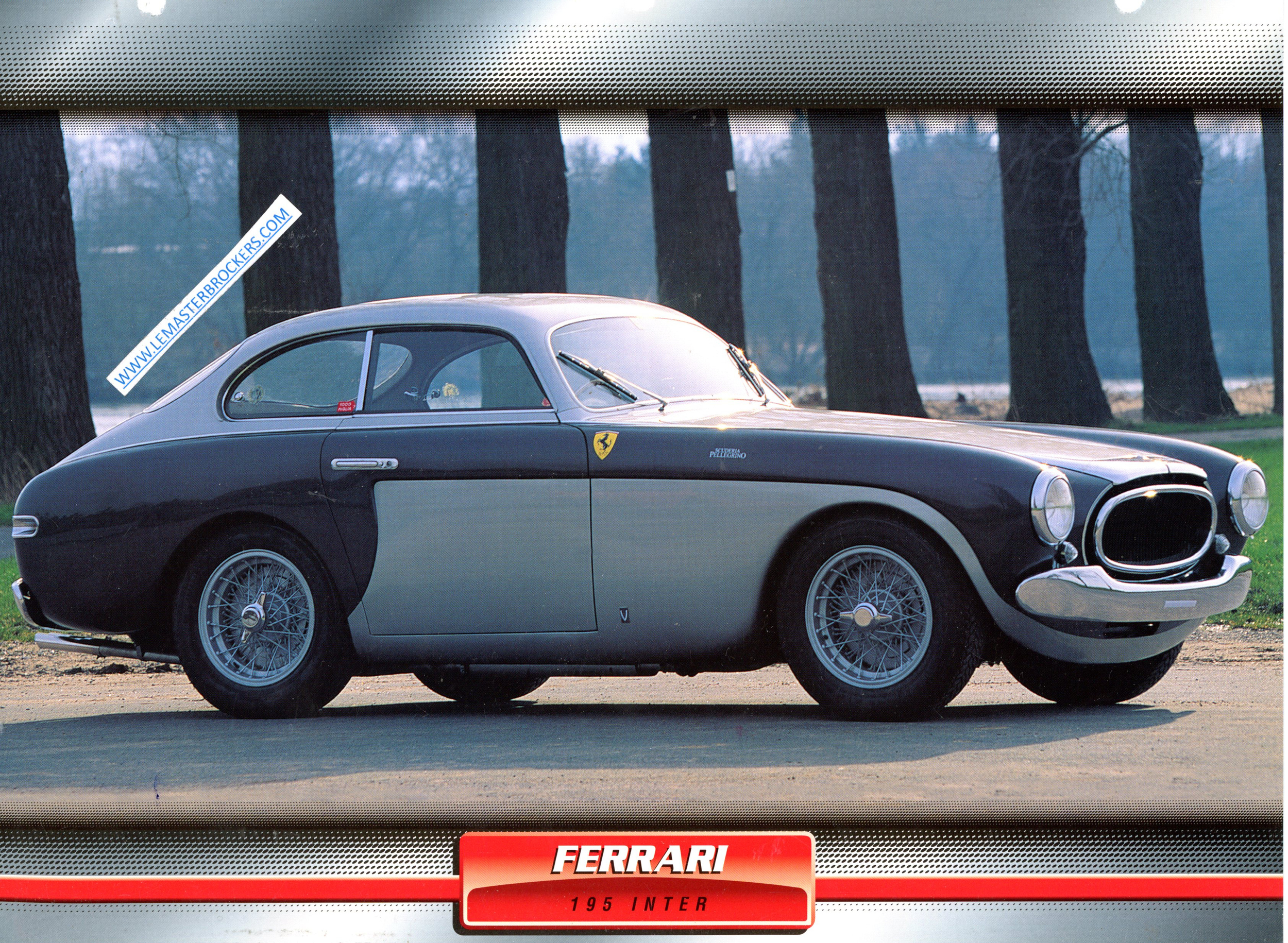 FERRARI 195 INTER VIGNALE COUPE 1950