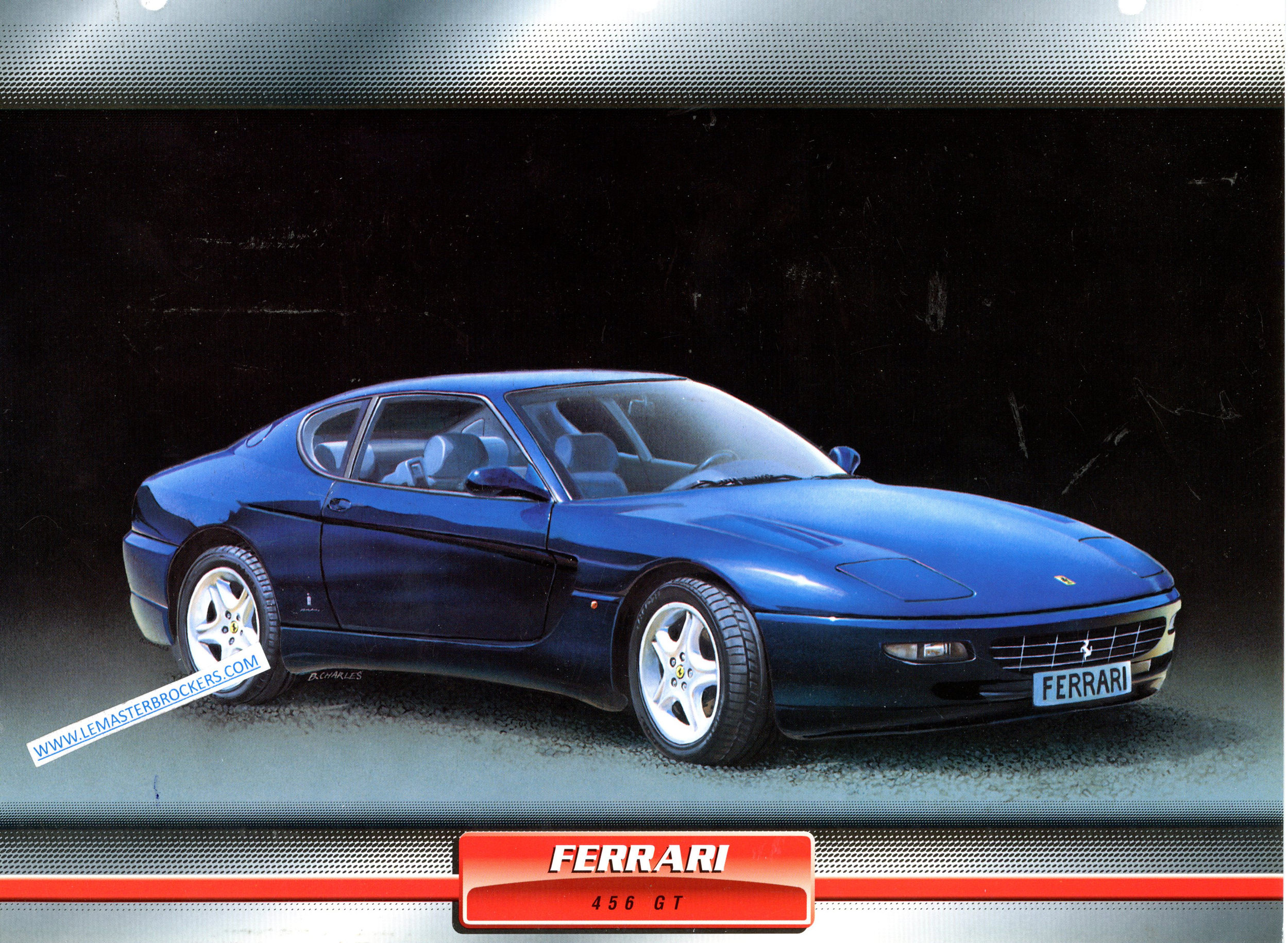 FERRARI 456 GT VOITURE DE SPORT 1994