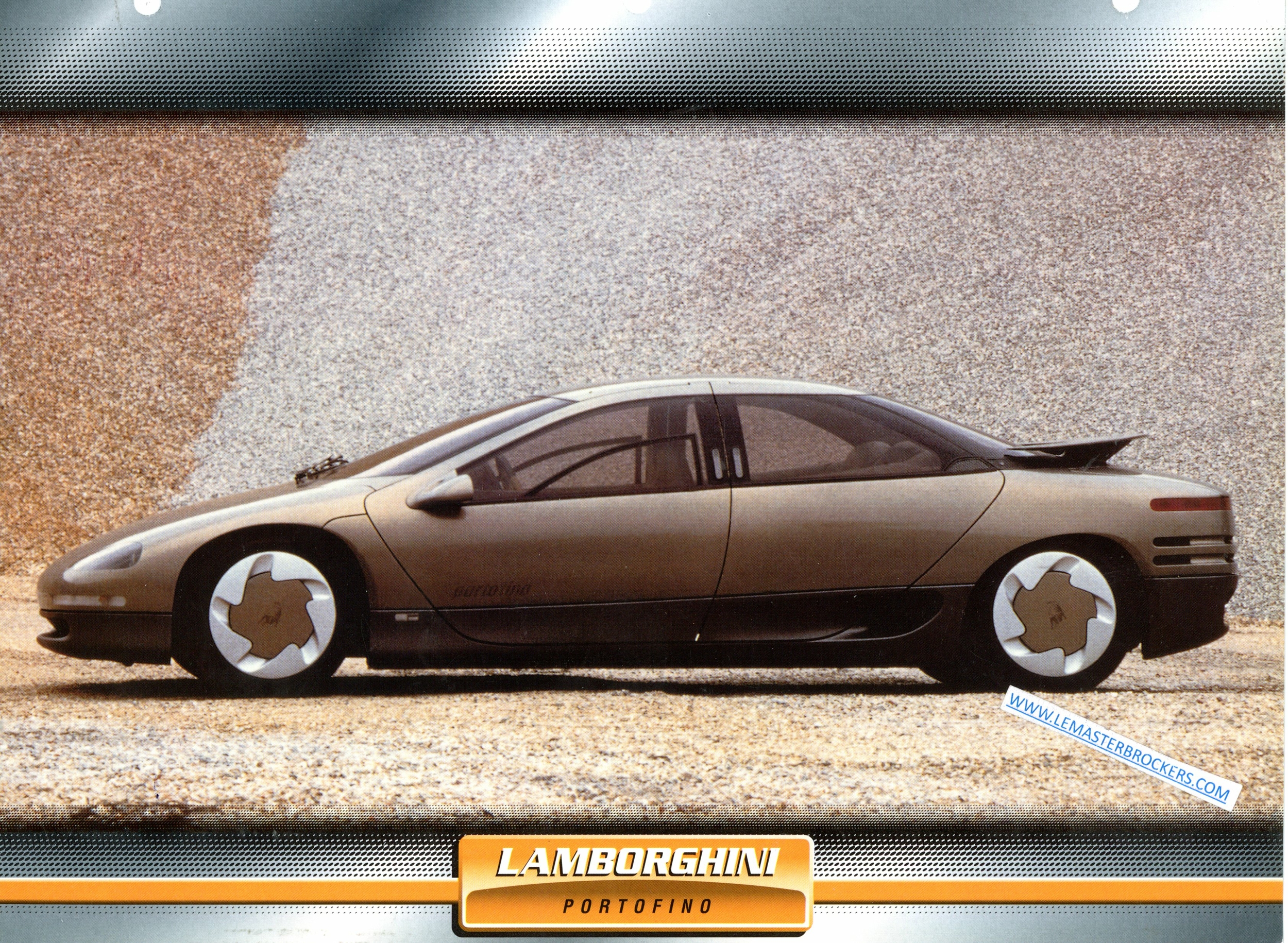 FICHE LAMBORGHINI PORTOFINO PROTOTYPES 1987