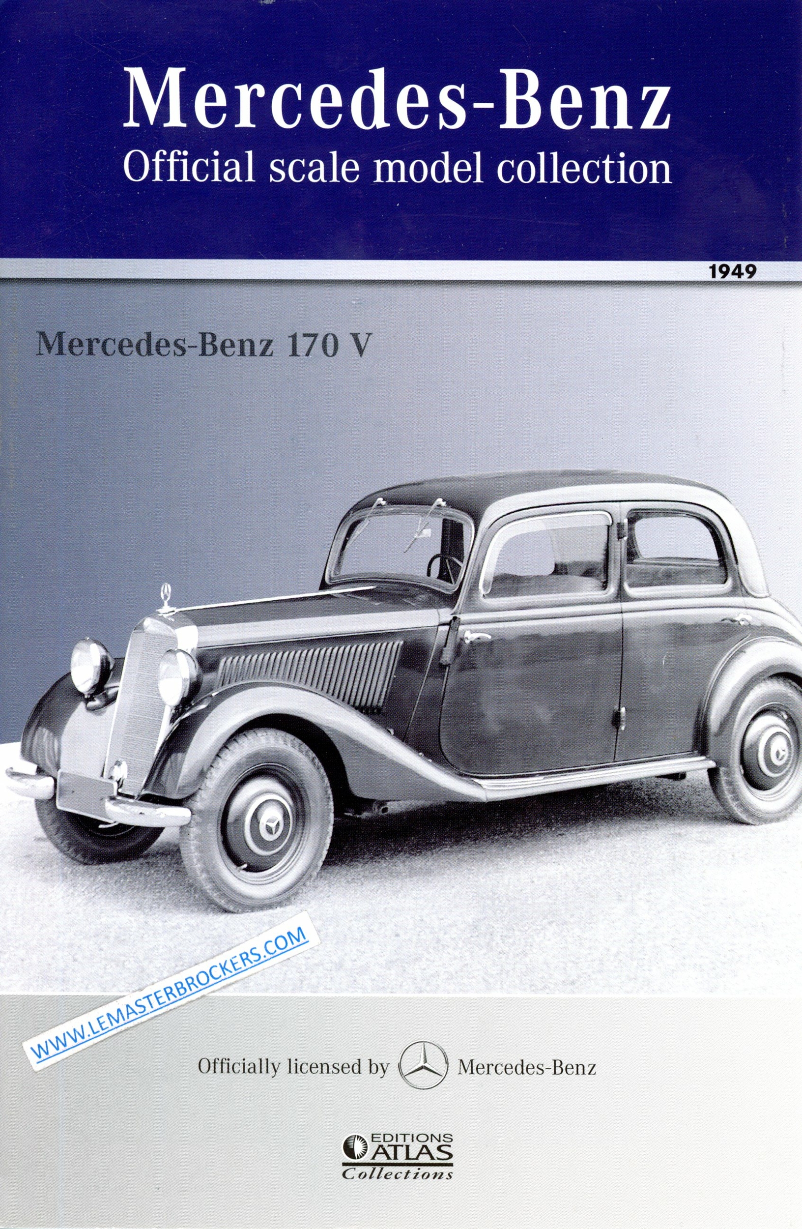 FASCICULE MERCEDES 170 V 1949