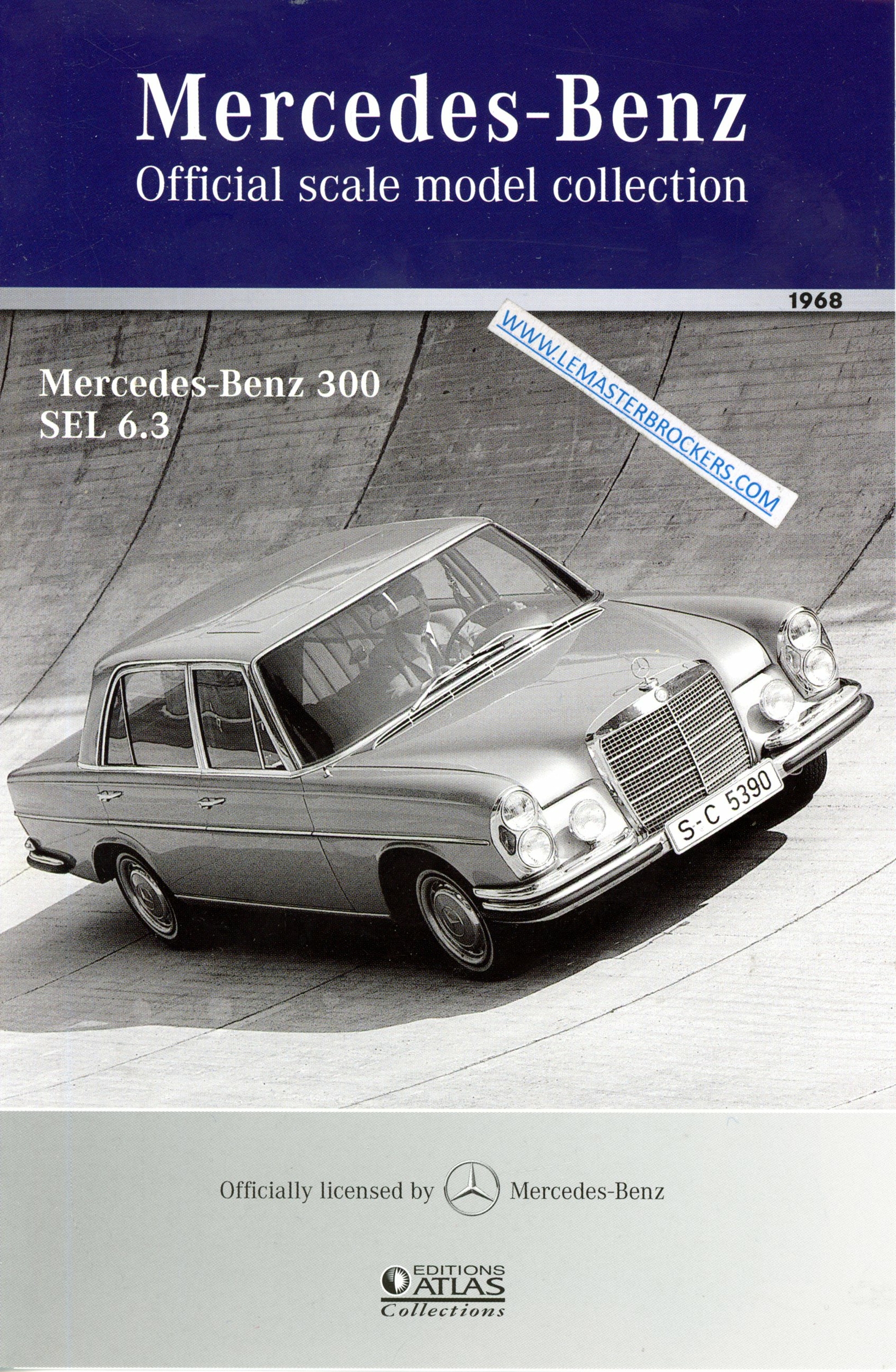 MERCEDES 300 SEL 6.3 W109 1968