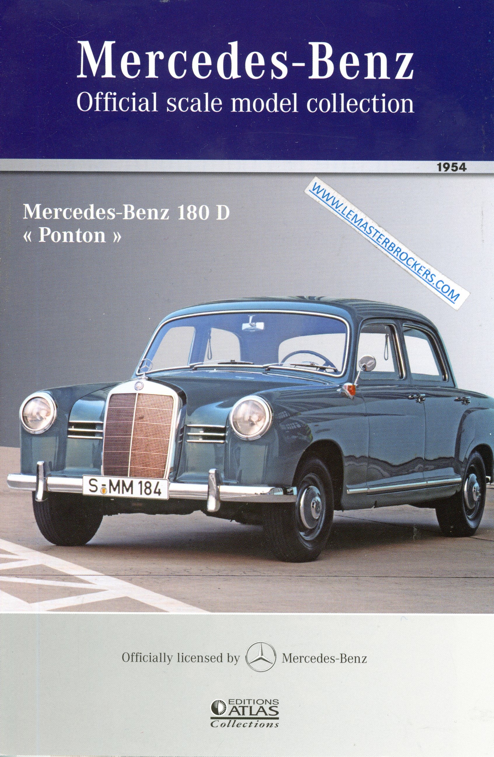 MERCEDES 180 D PONTON W120 1954
