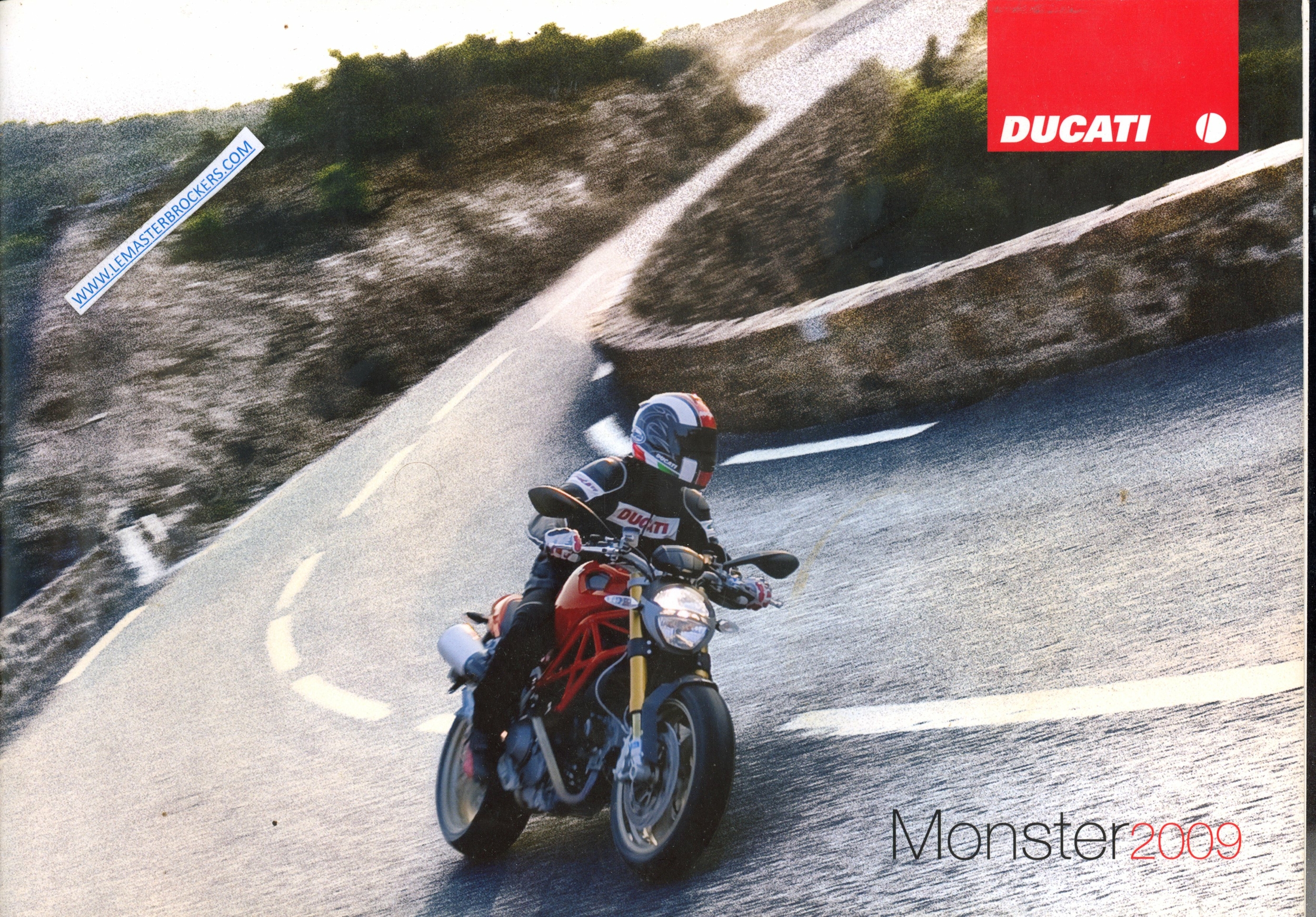 BROCHURE DUCATI MONSTER 1100 1100S 2009