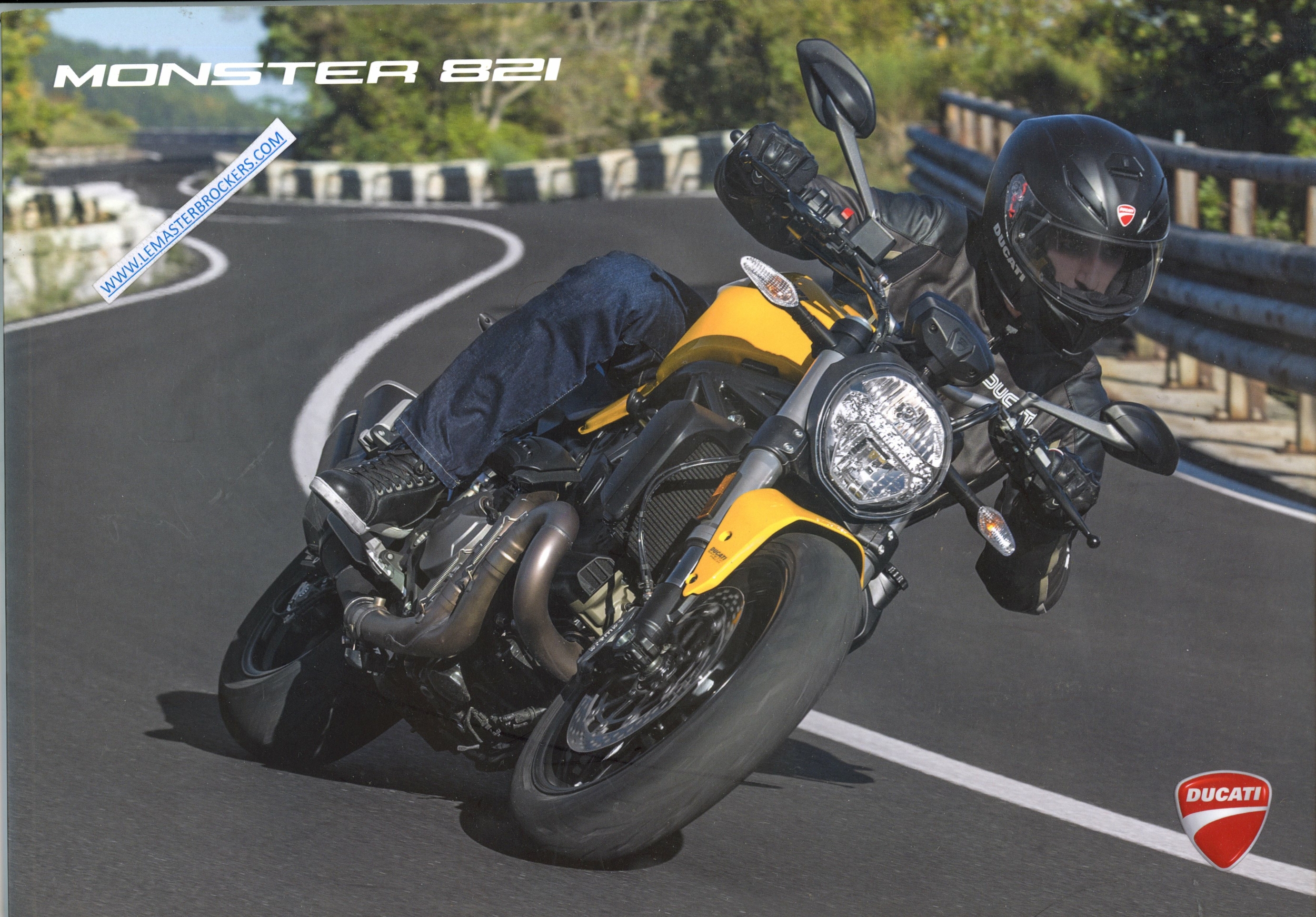 BROCHURE DUCATI 821 ET ACCESSOIRES
