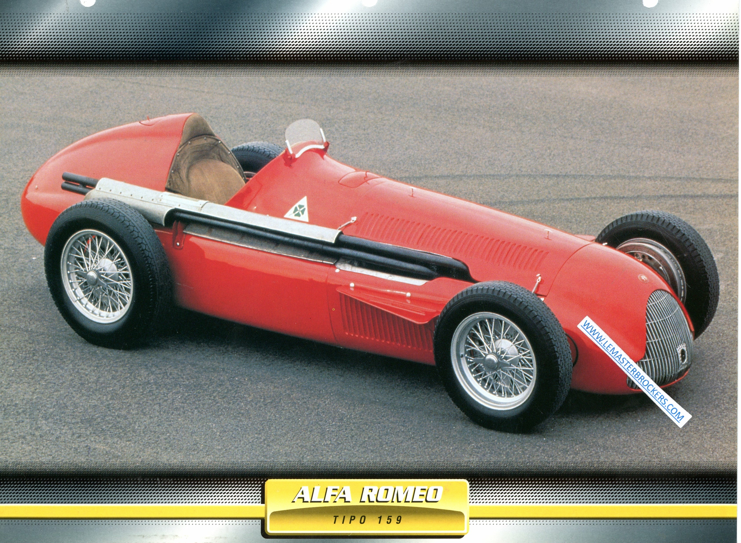 FICHE ALFA ROMEO TIPO 159