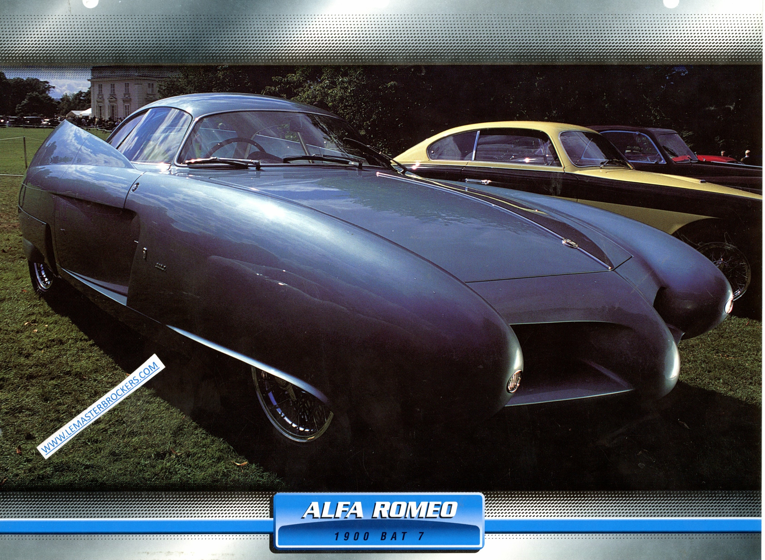 FICHE ALFA ROMEO 1900 BAT7 1954