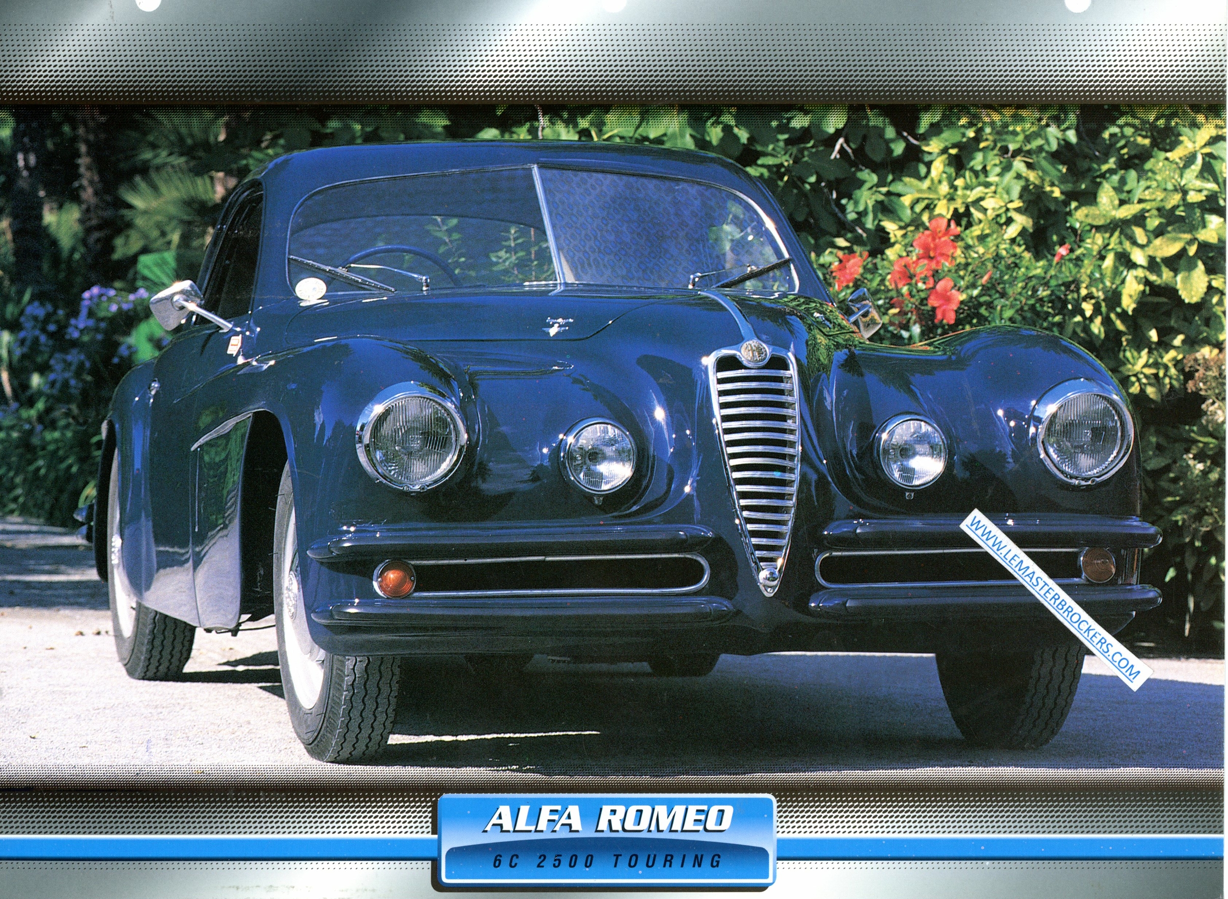 FICHE ALFA ROMEO 6C 2500 TOURING 1947