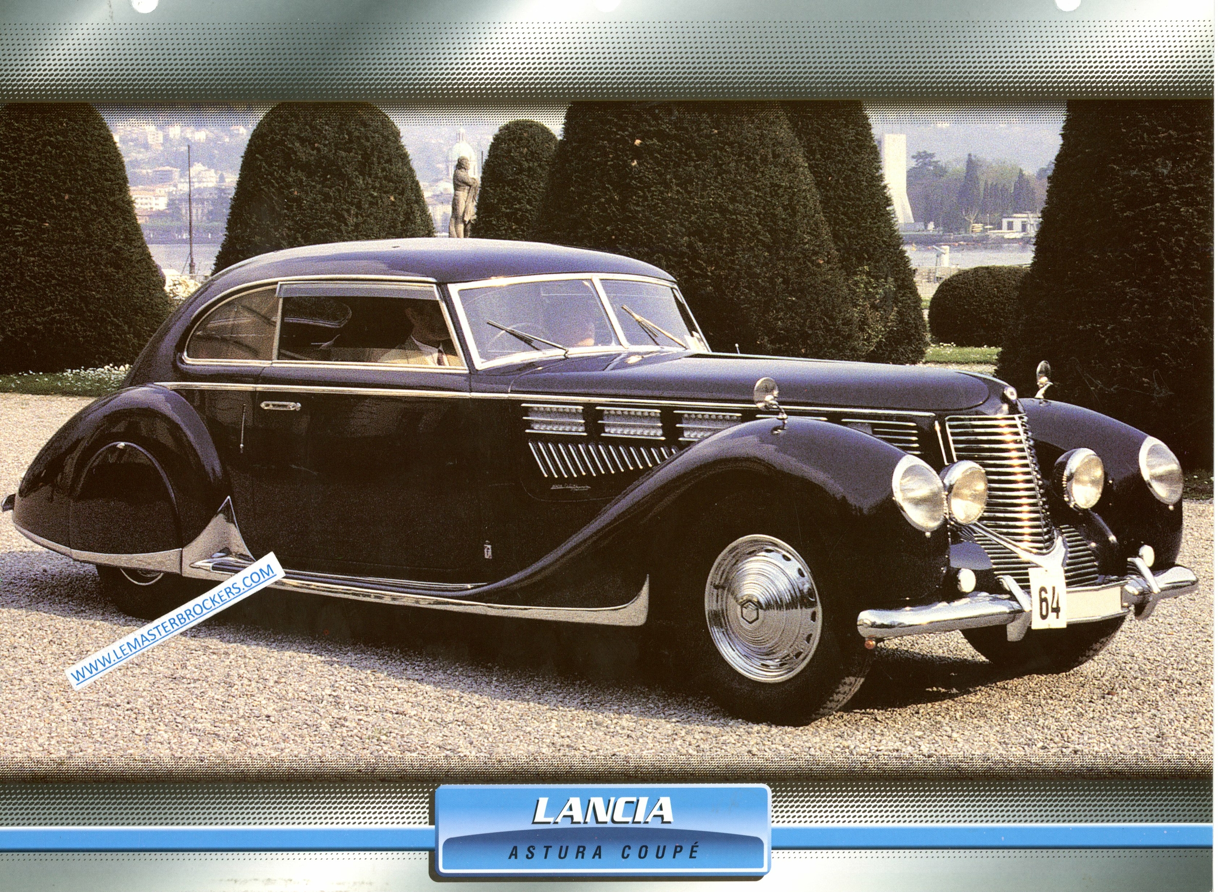 FICHE LANCIA ASTURA COUPE 1939