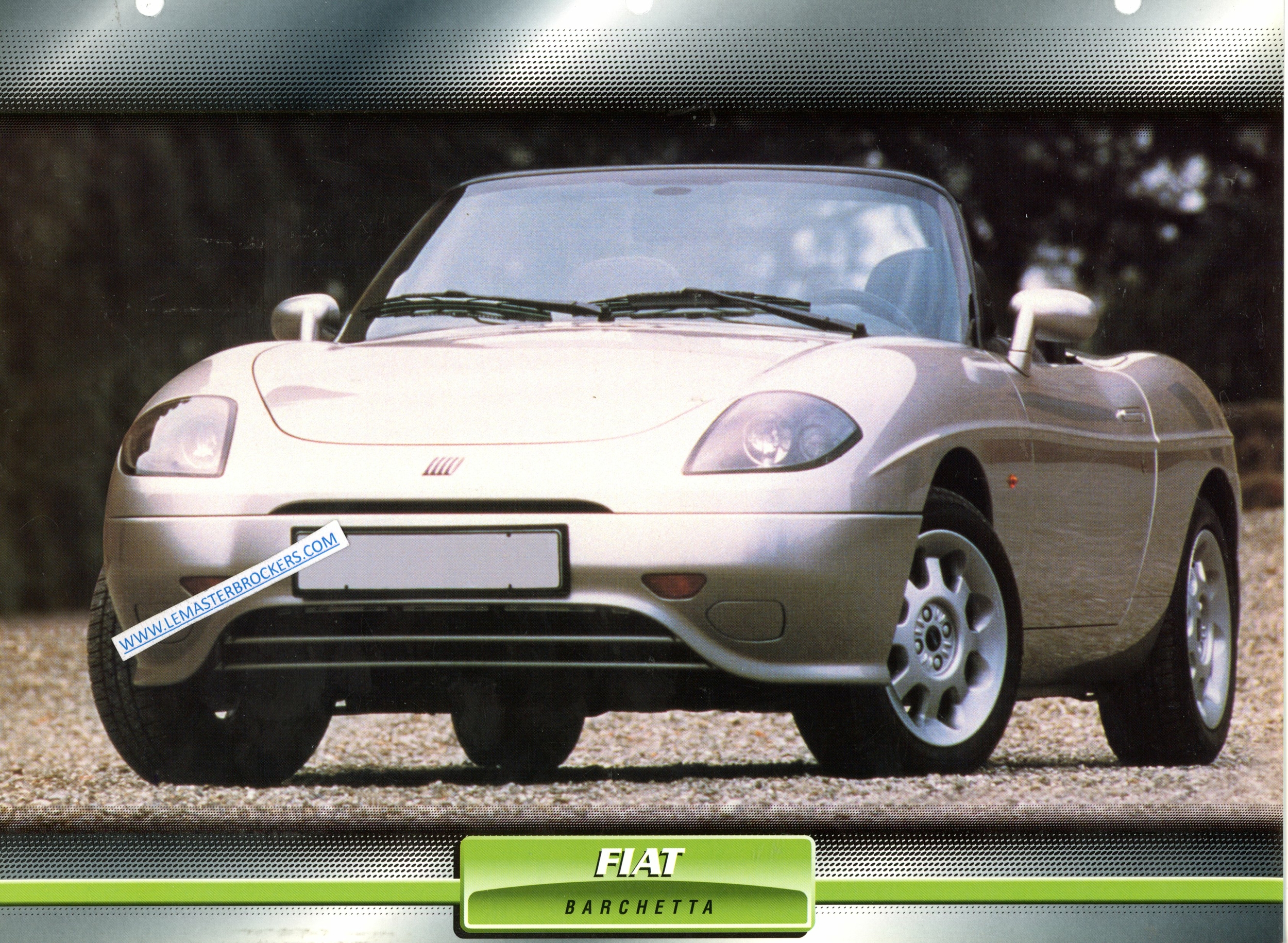FICHE FIAT BARCHETTA 1995