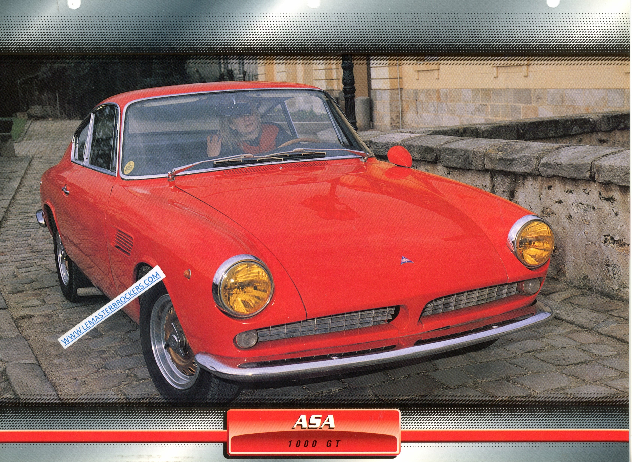 FICHE ASA 1000 GT 1964