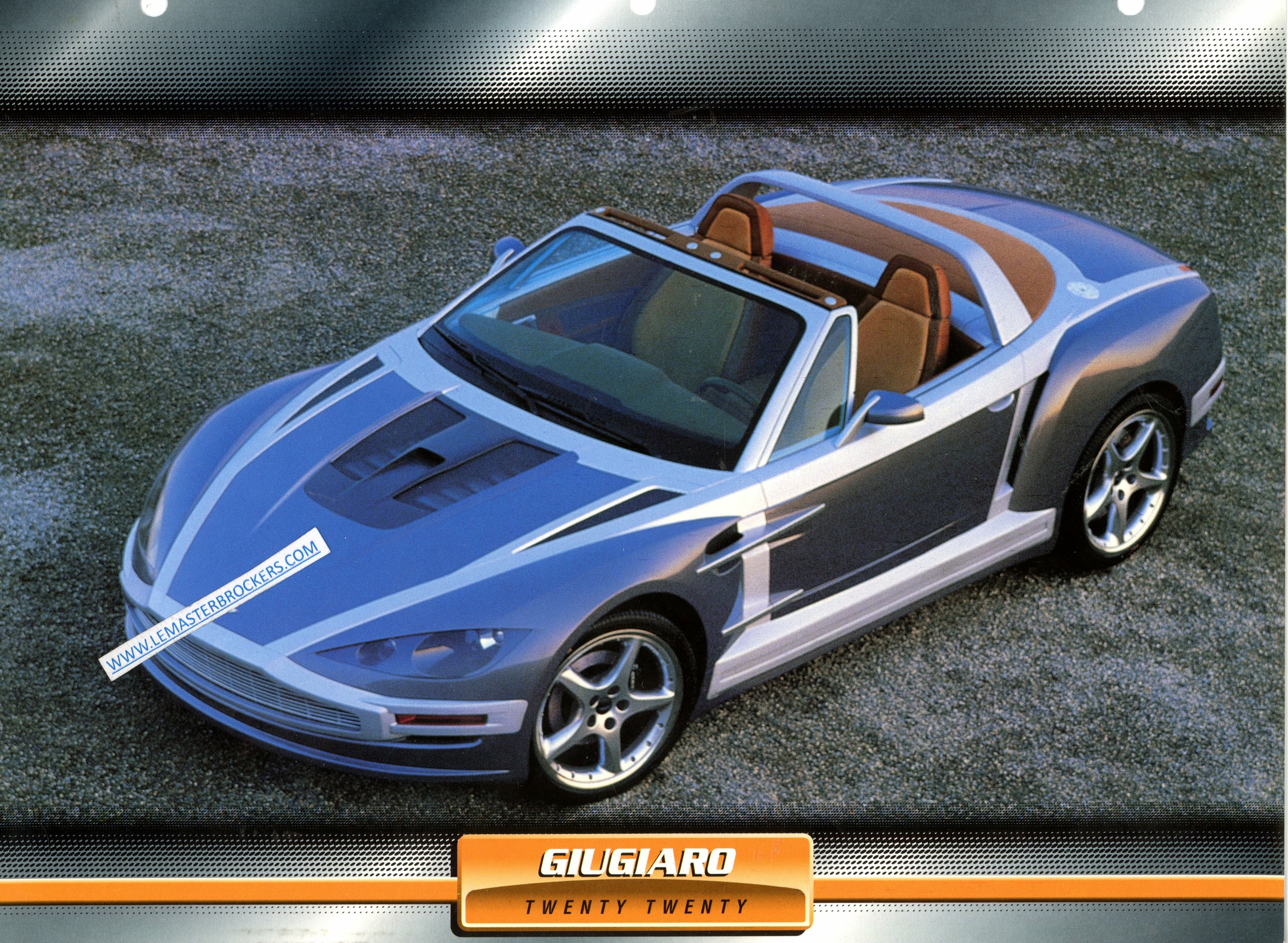 FICHE GIUGIARO TWENTY PROTOTYPE 2001
