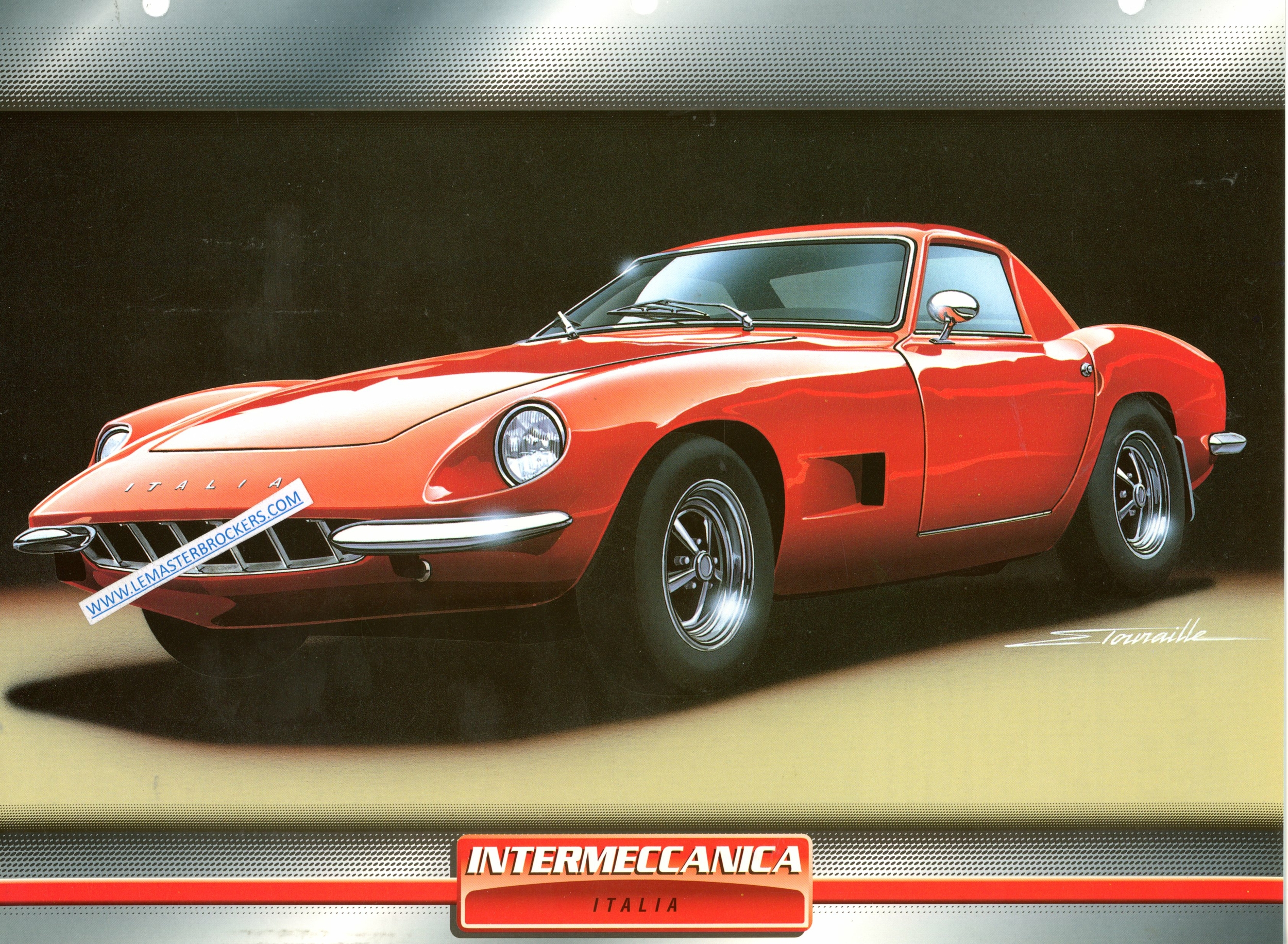 FICHE INTERMECCANICA ITALIA 1969