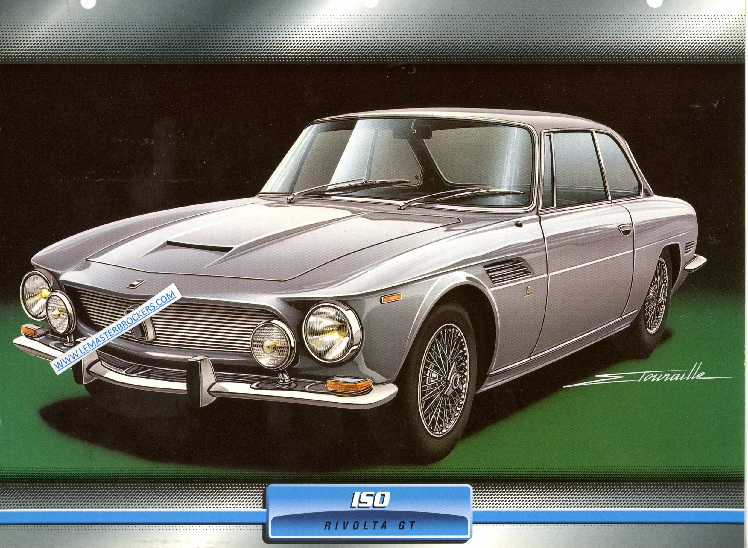 FICHE ISO RIVOLTA GT 1962